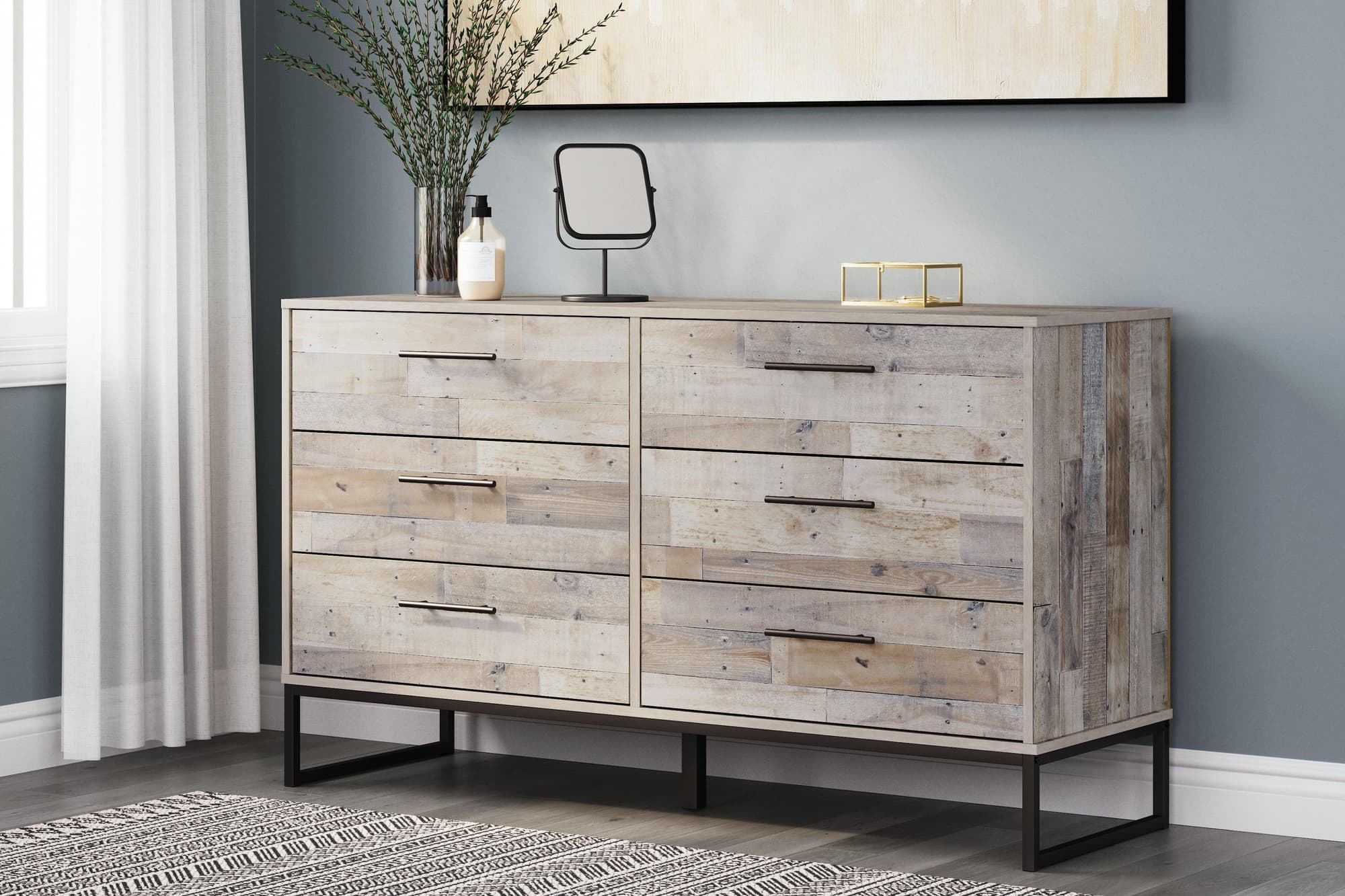 Neilsville Whitewash Dresser - Image 1