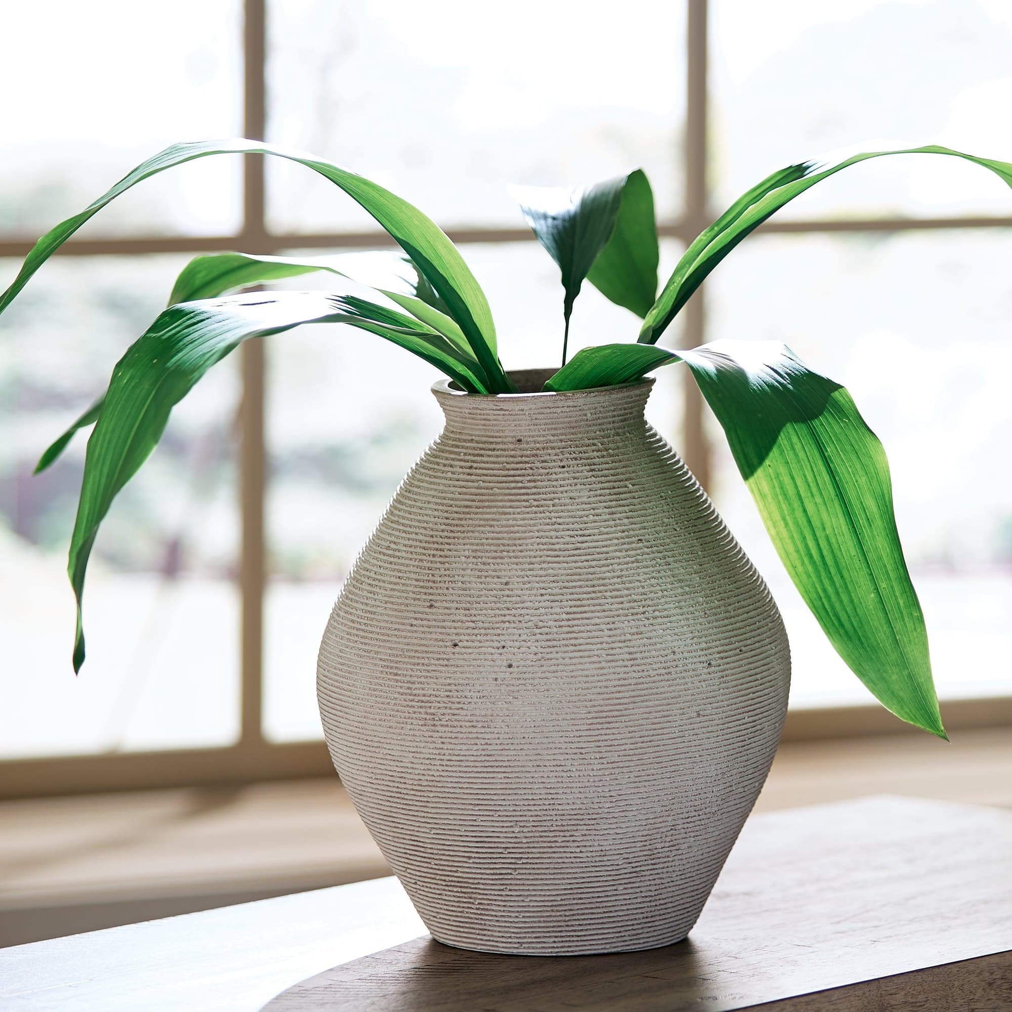 Hannela Antique Tan Vase - Image 1