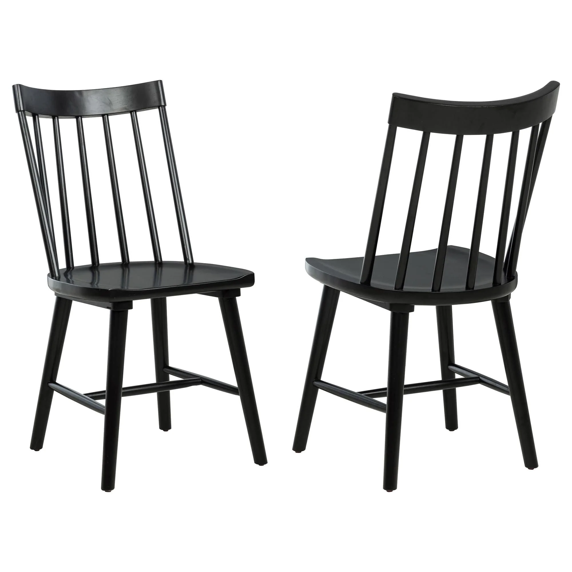 Middleton Solid Wood Dining Side Chair Black (Set of 2) - Image 1