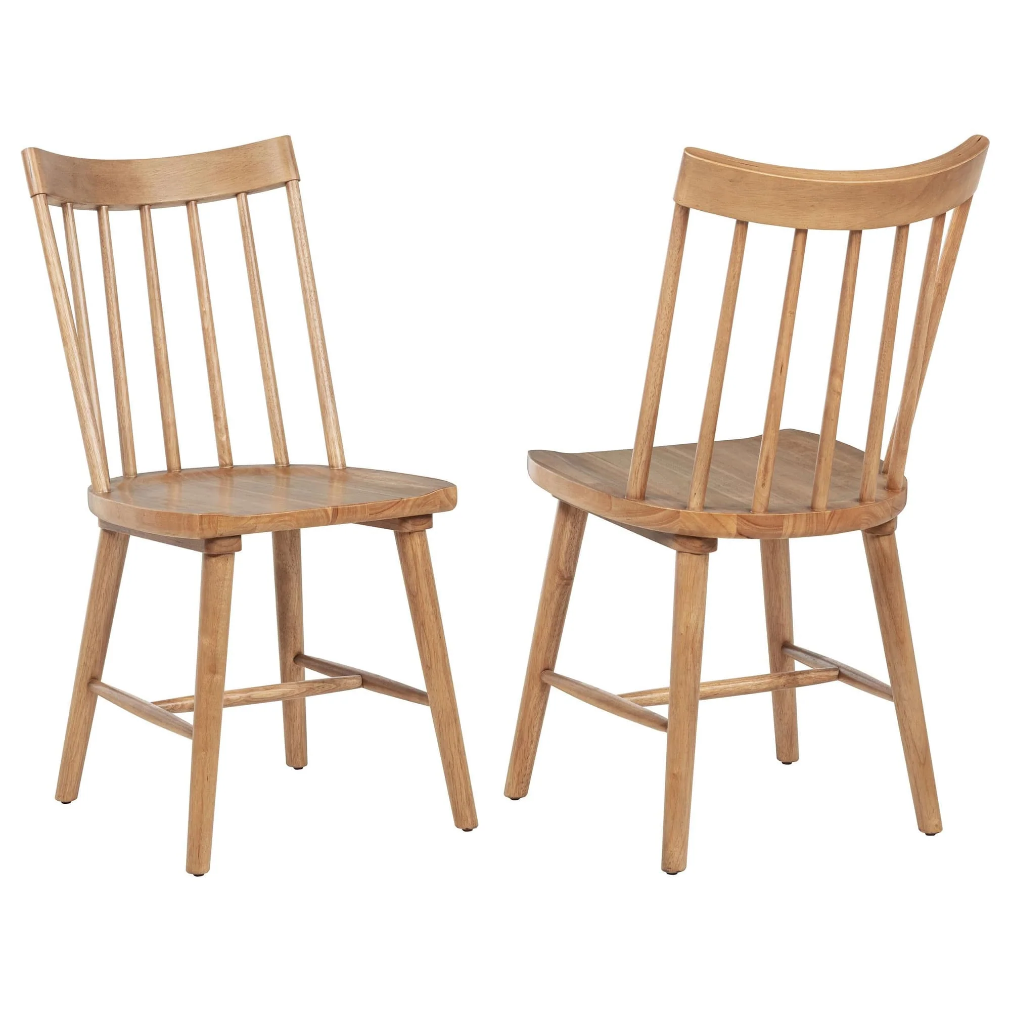 Middleton Solid Wood Dining Side Chair Brown (Set of 2) - Image 1