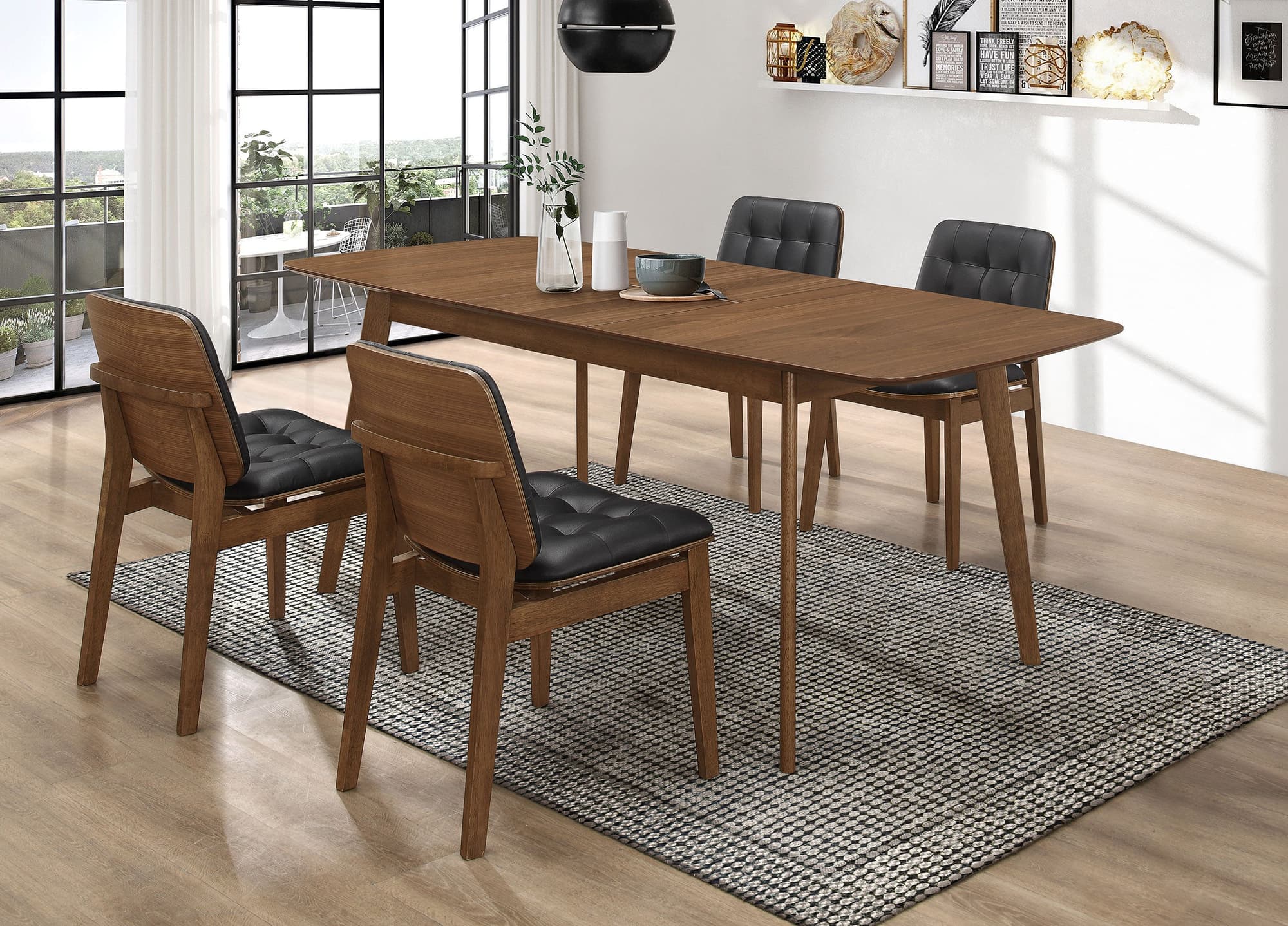 Redbridge Brown Rectangular Dining Room Set - Image 1