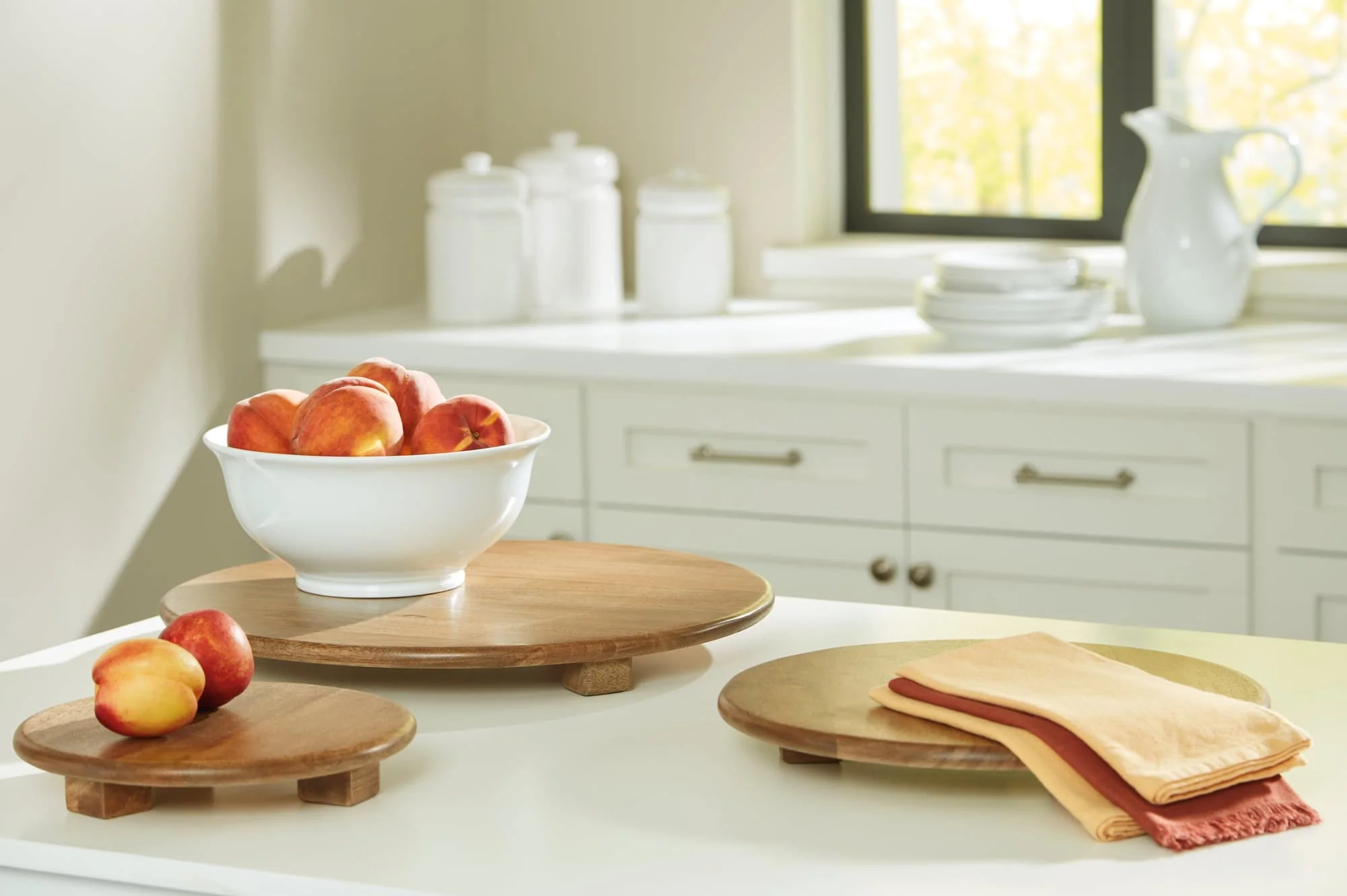 Kaidler Brown Tray Set (Set of 3)