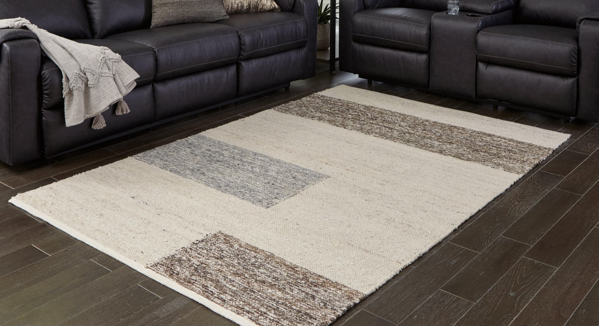 Barus Beige Brown Gray 8′ X 10′ Rug