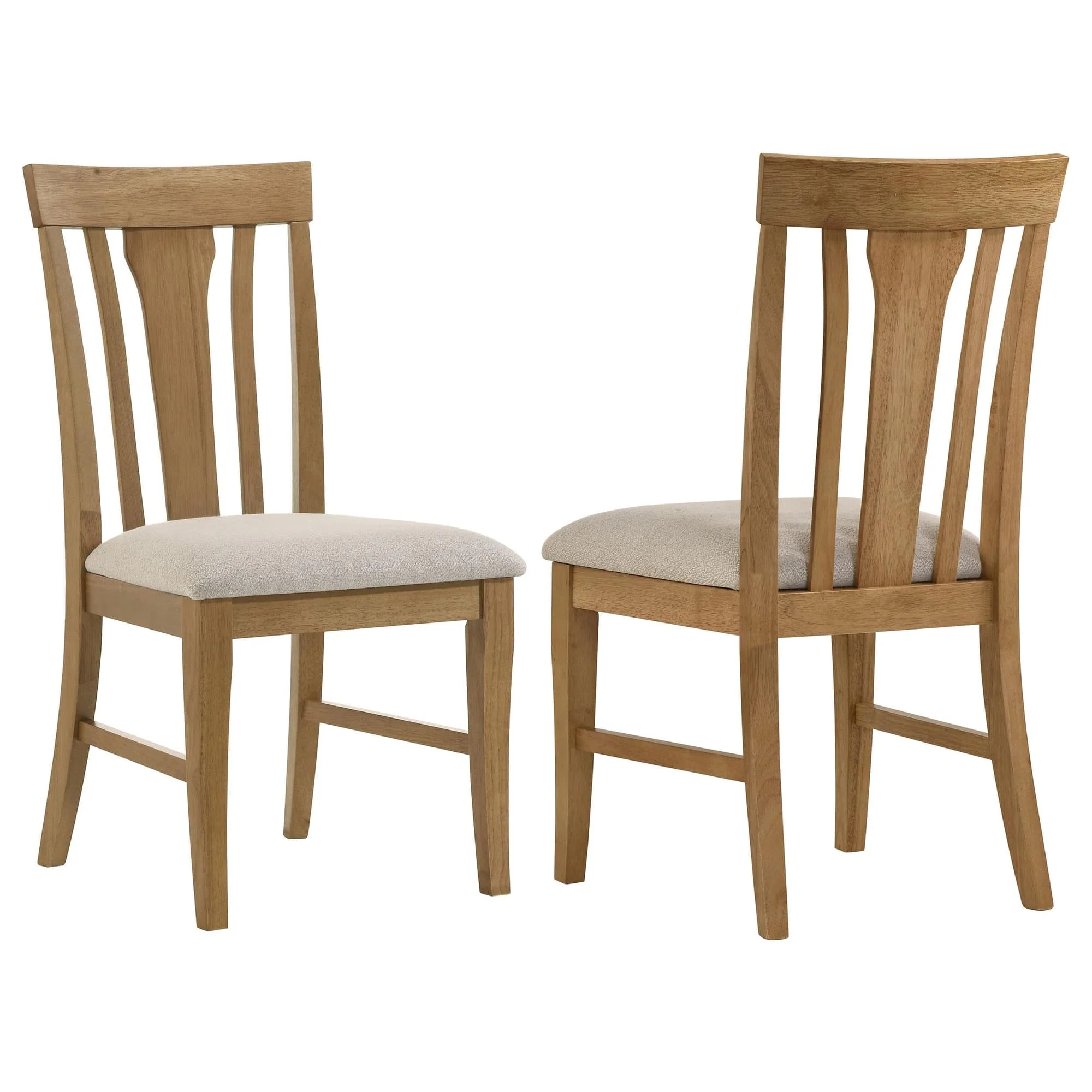 Hartville Dining Side Chair Natural Light Brown (Set of 2) - Image 1