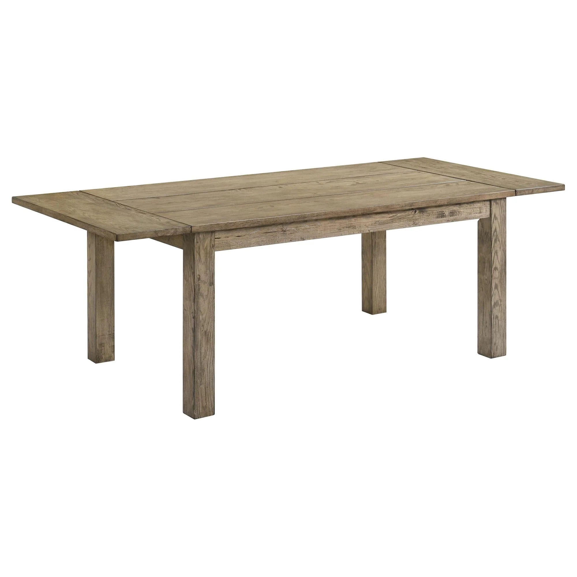 Cardova 87-inch Solid Wood Extension Dining Table Vineyard Oak - Image 1