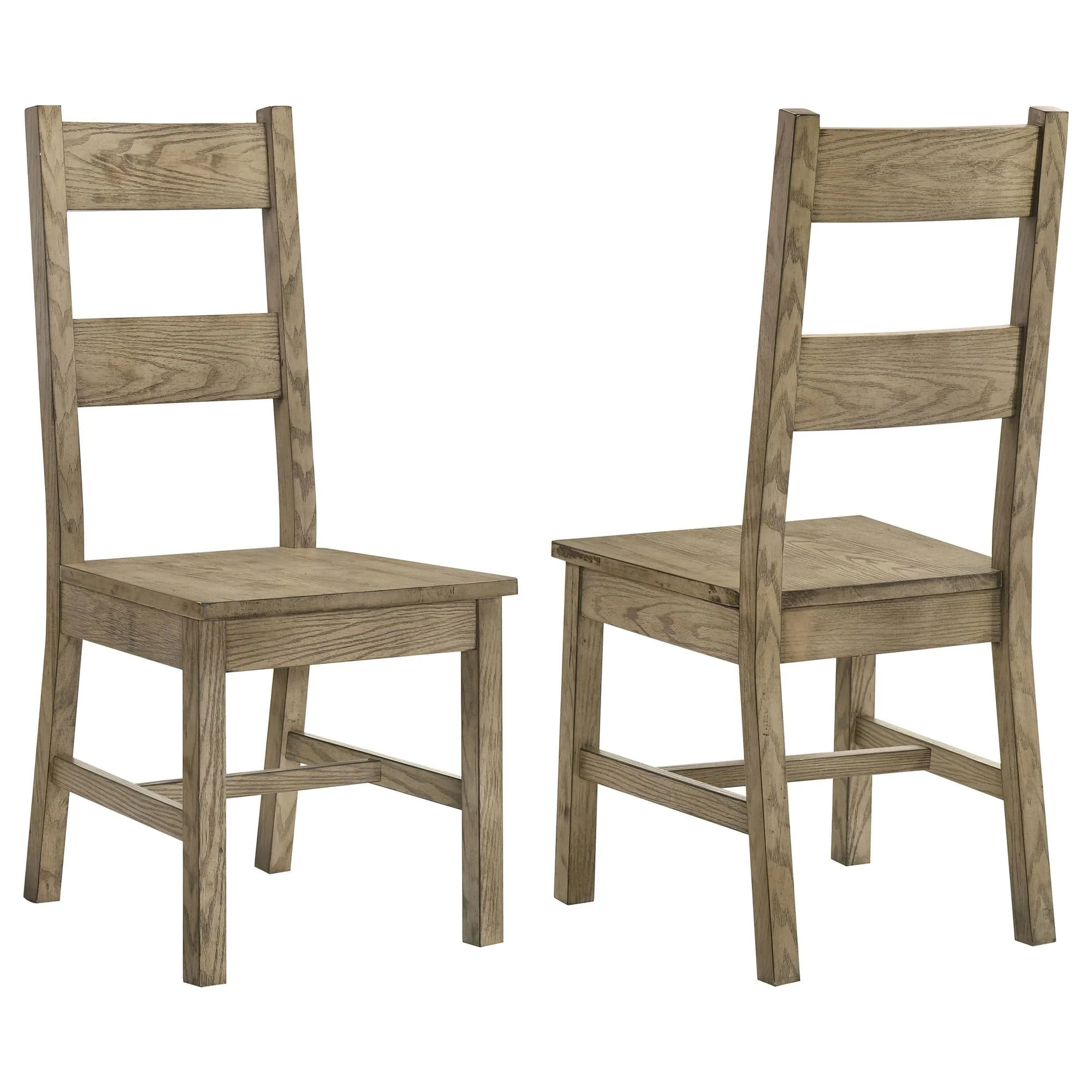 Cardova Solid Wood Dining Side Chair Vineyard Oak (Set of 2) - Image 1