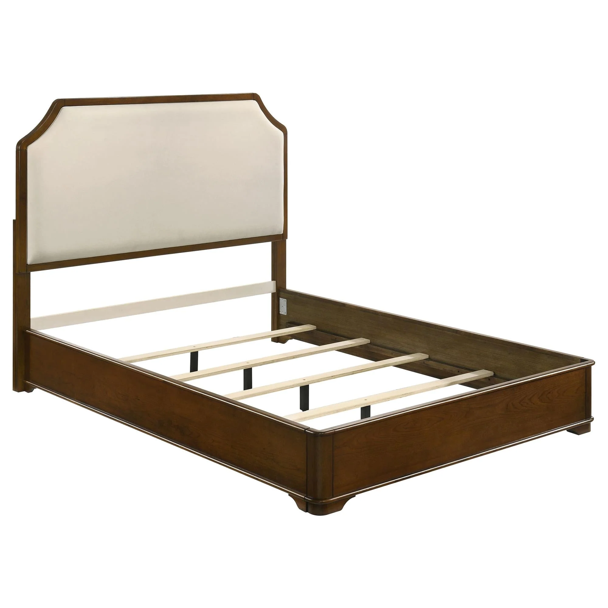 Garland 58-inch Queen Panel Bed Cream and Brown Cherry - Image 1