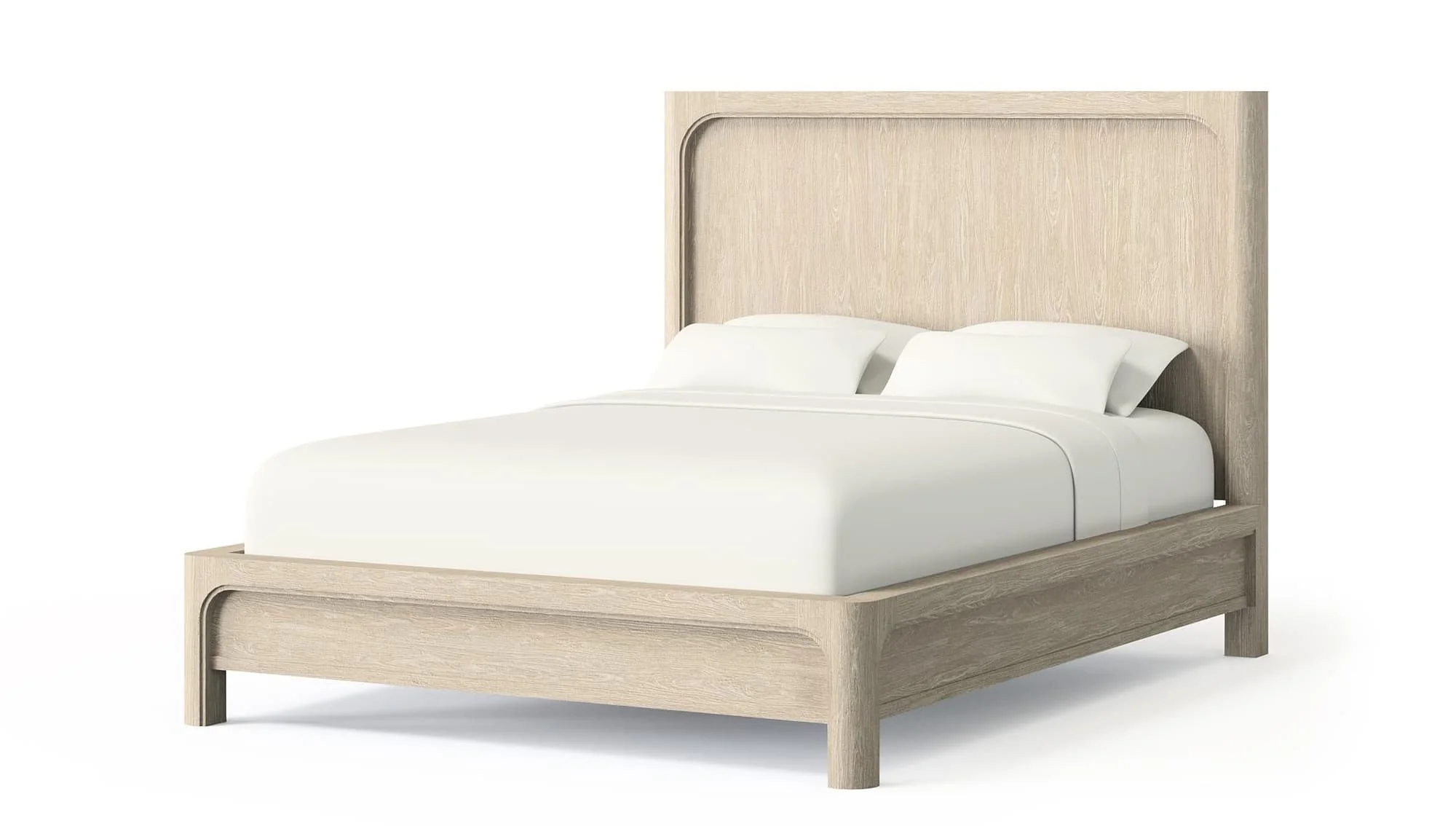 Solano 55-inch Eastern King Panel Bed Weathered Mango - Image 1