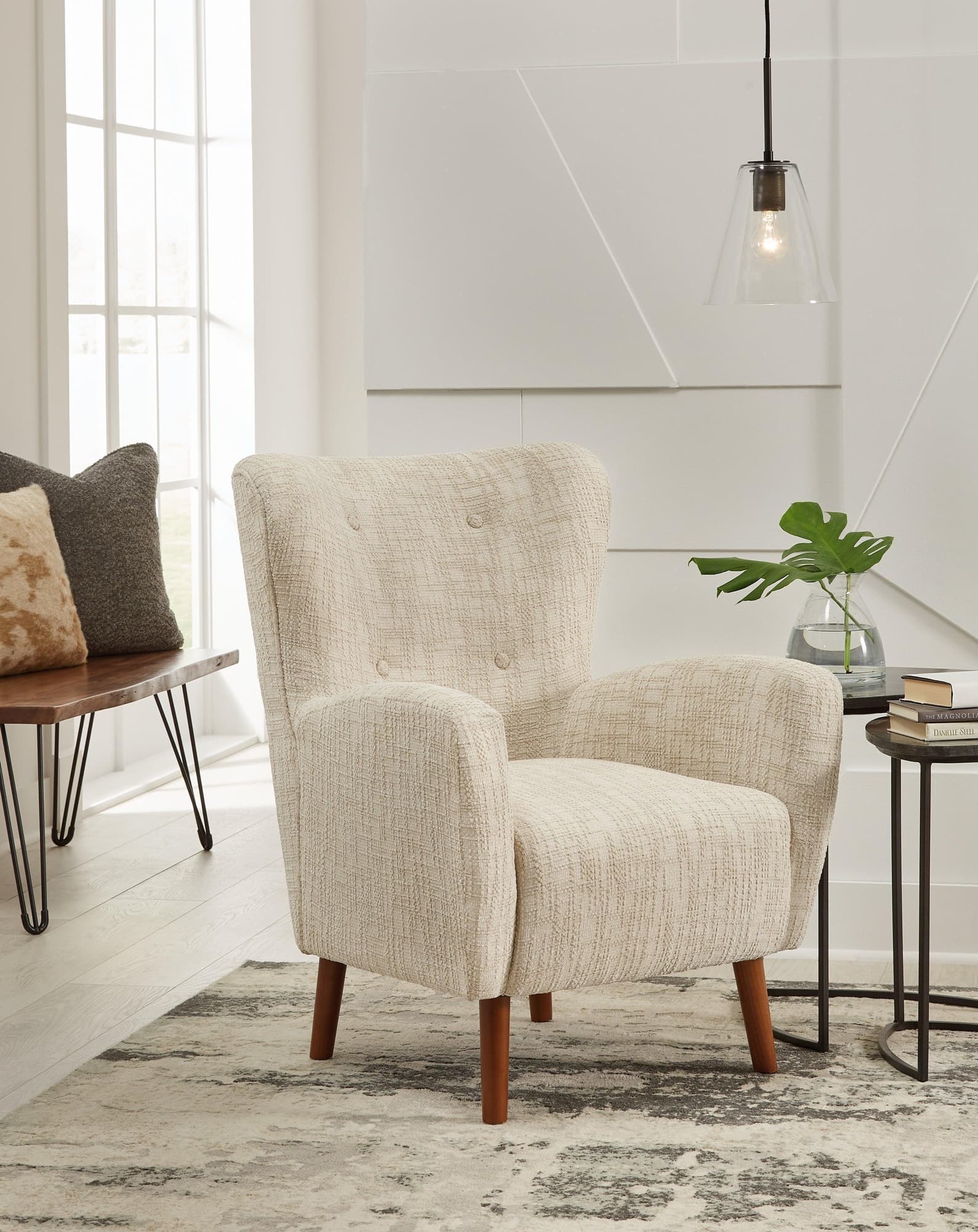 Jemison Next-Gen Nuvella Dune Accent Chair - Image 1