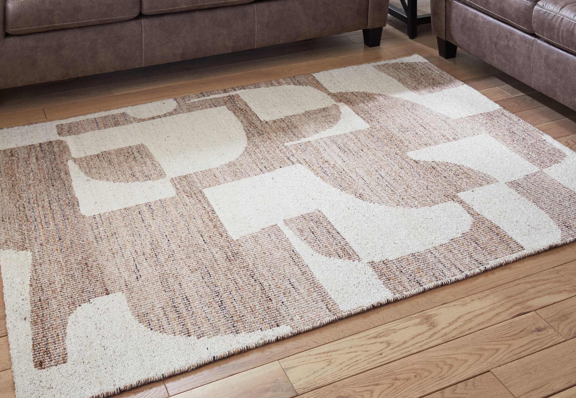 Brynnfield Beige Brown 8' X 10' Rug - Image 1
