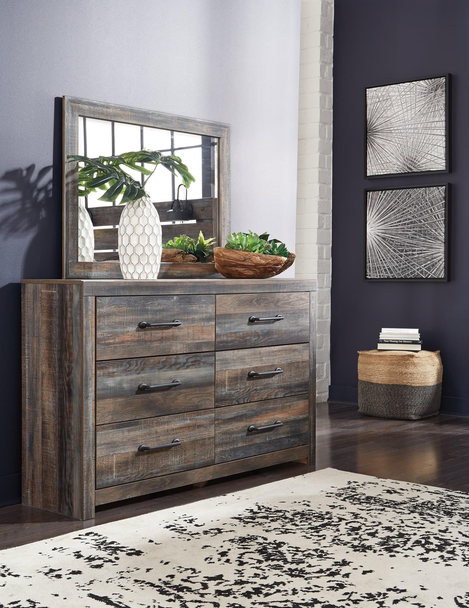 Drystan Multi Dresser And Mirror - Image 1