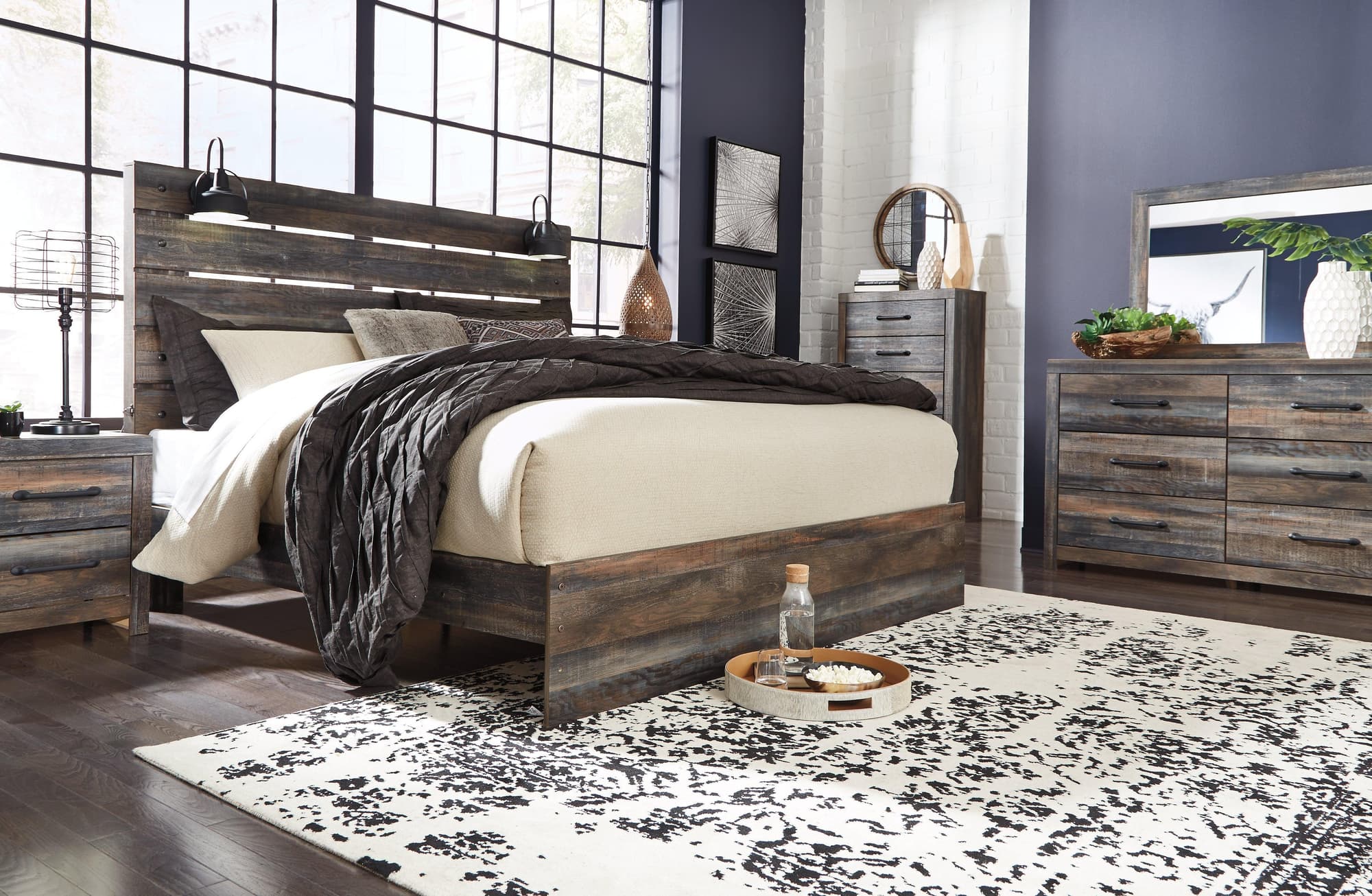 Drystan Multi King Panel Bed - Image 1