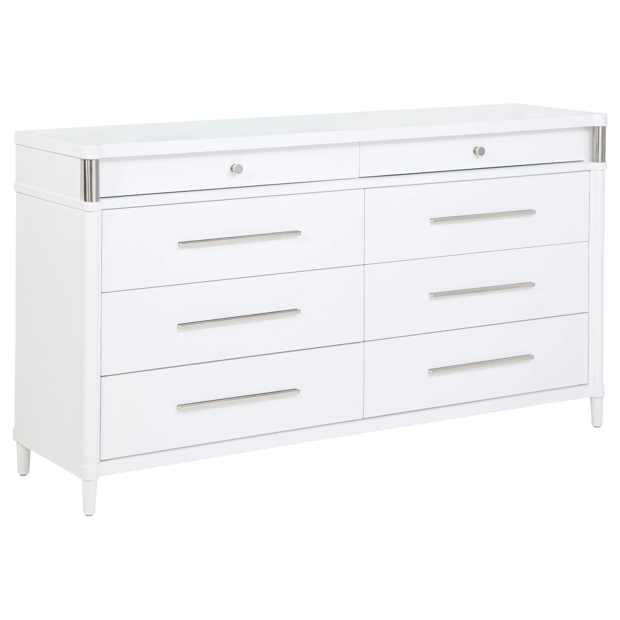 Gracemont 8-drawer Bedroom Dresser Cabinet White - Image 1