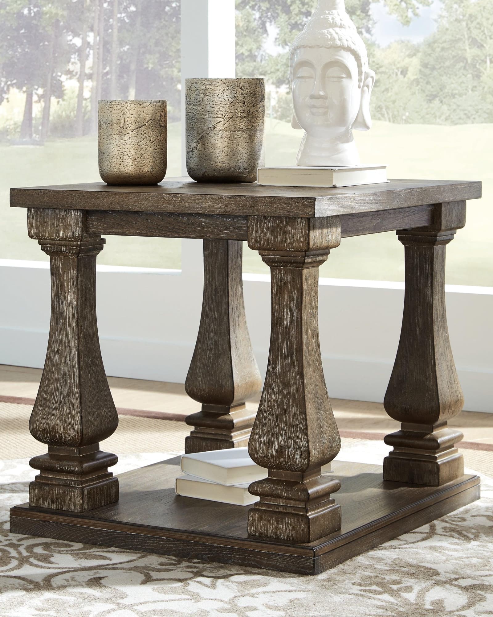 Johnelle Gray Coffee Table With 2 End Tables - Image 1