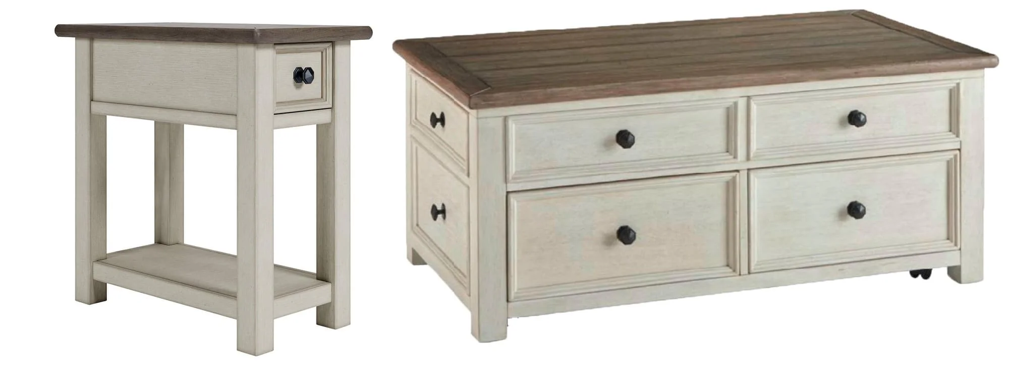 Bolanburg Two-Tone Coffee Table With 1 End - Image 1