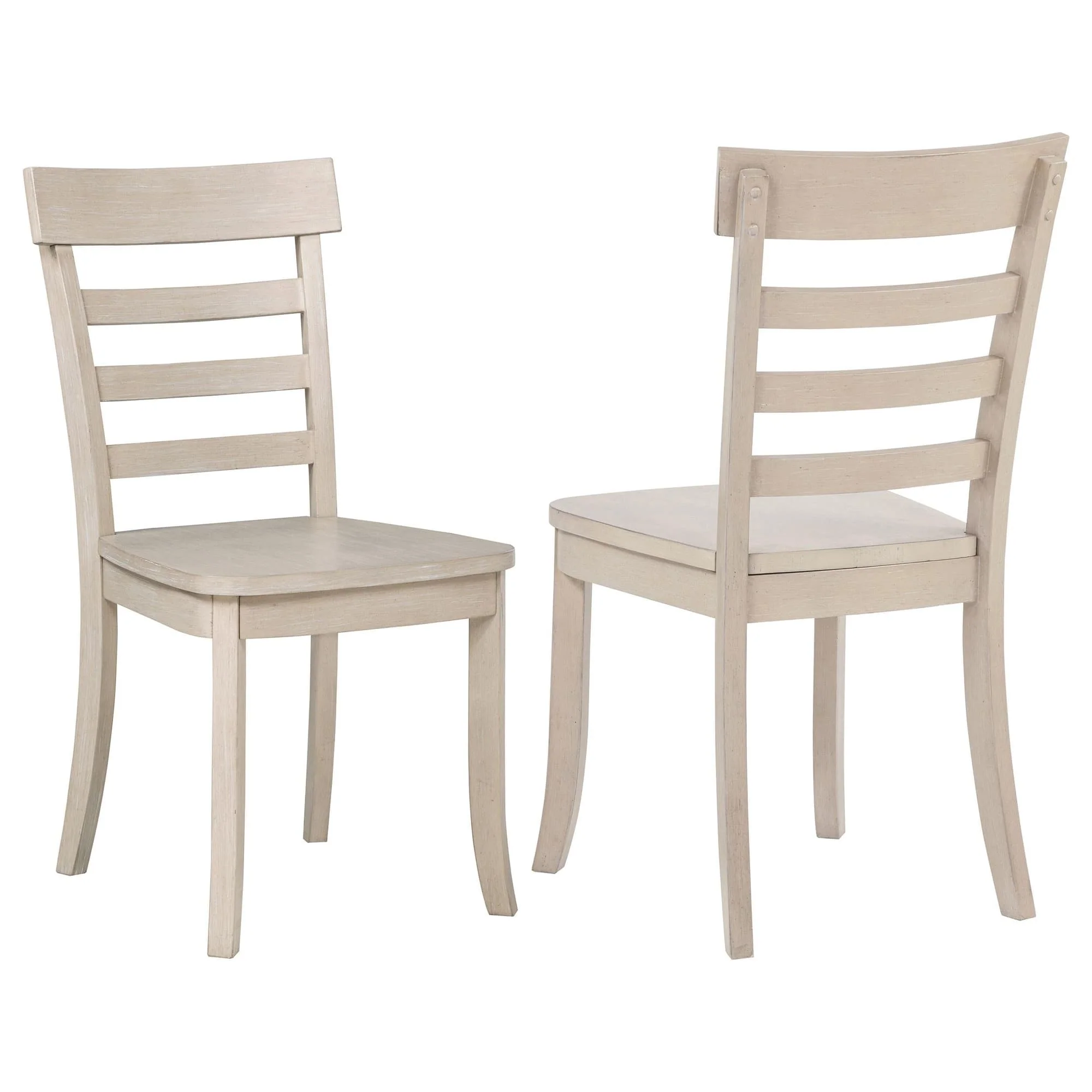Orrison Ladder Back Dining Side Chair Linen (Set of 2) - Image 1
