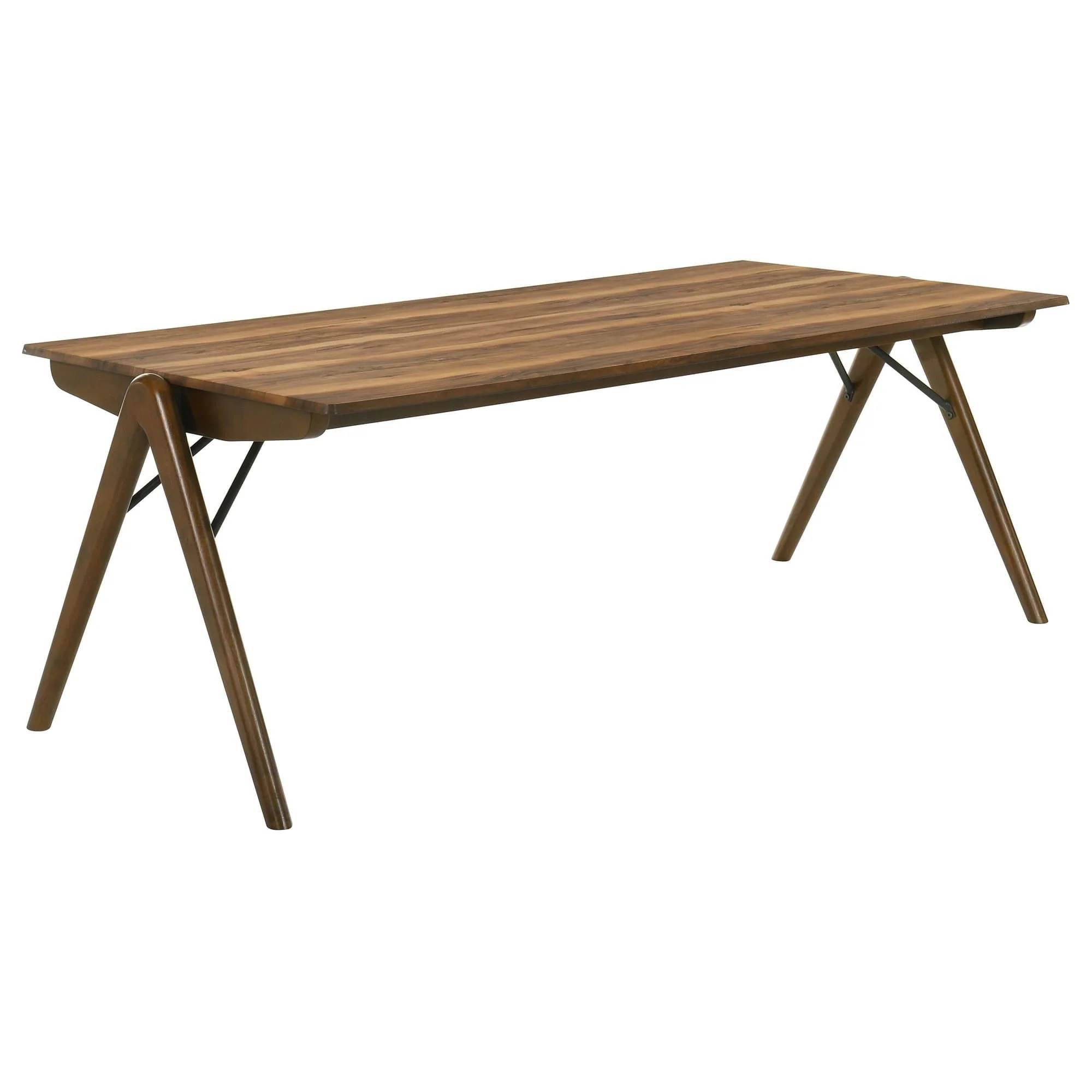 Randolph 79-inch Rectangular Dining Table Sheesham and Brown - Image 1