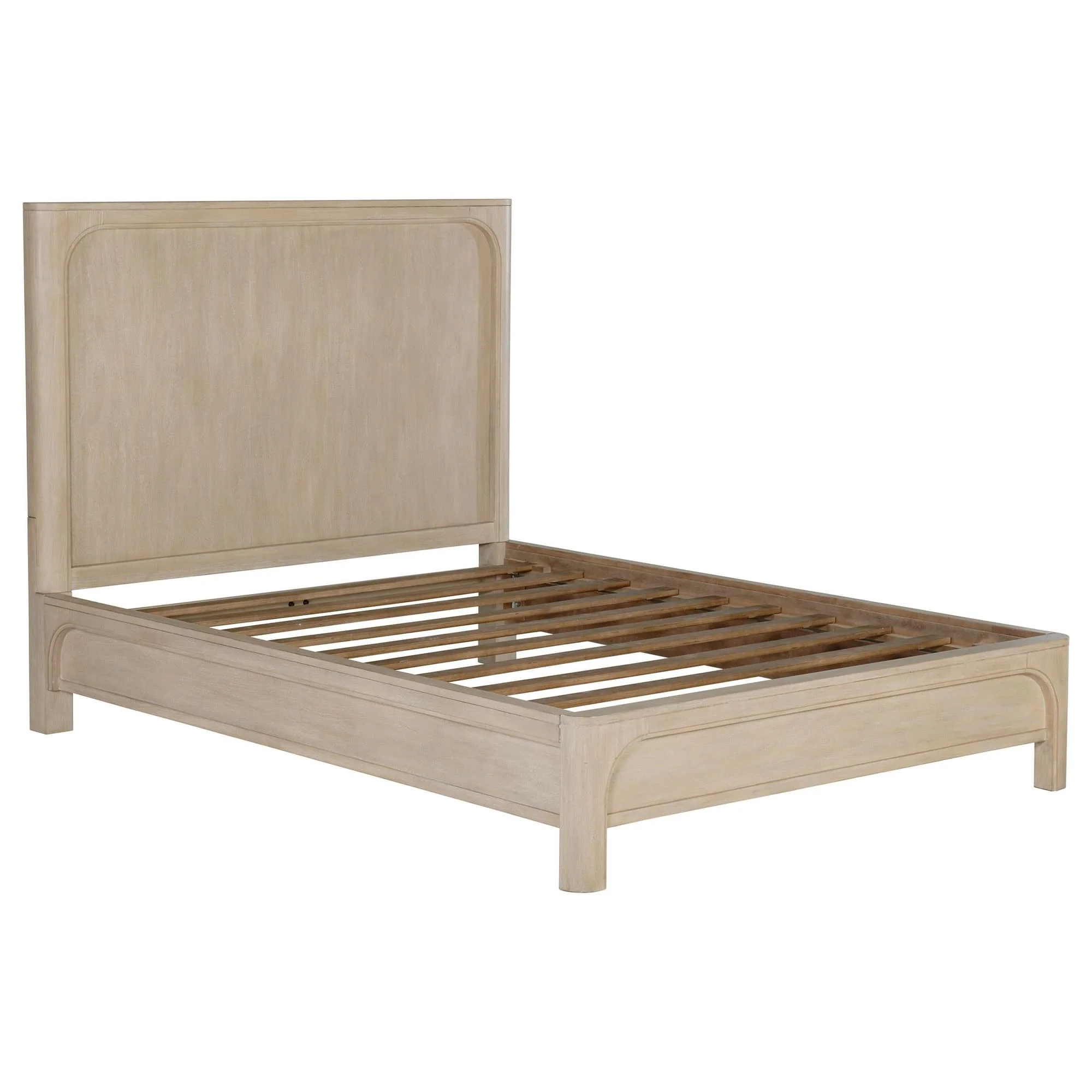 Solano 56-inch Queen Panel Bed Weathered Mango - Image 1