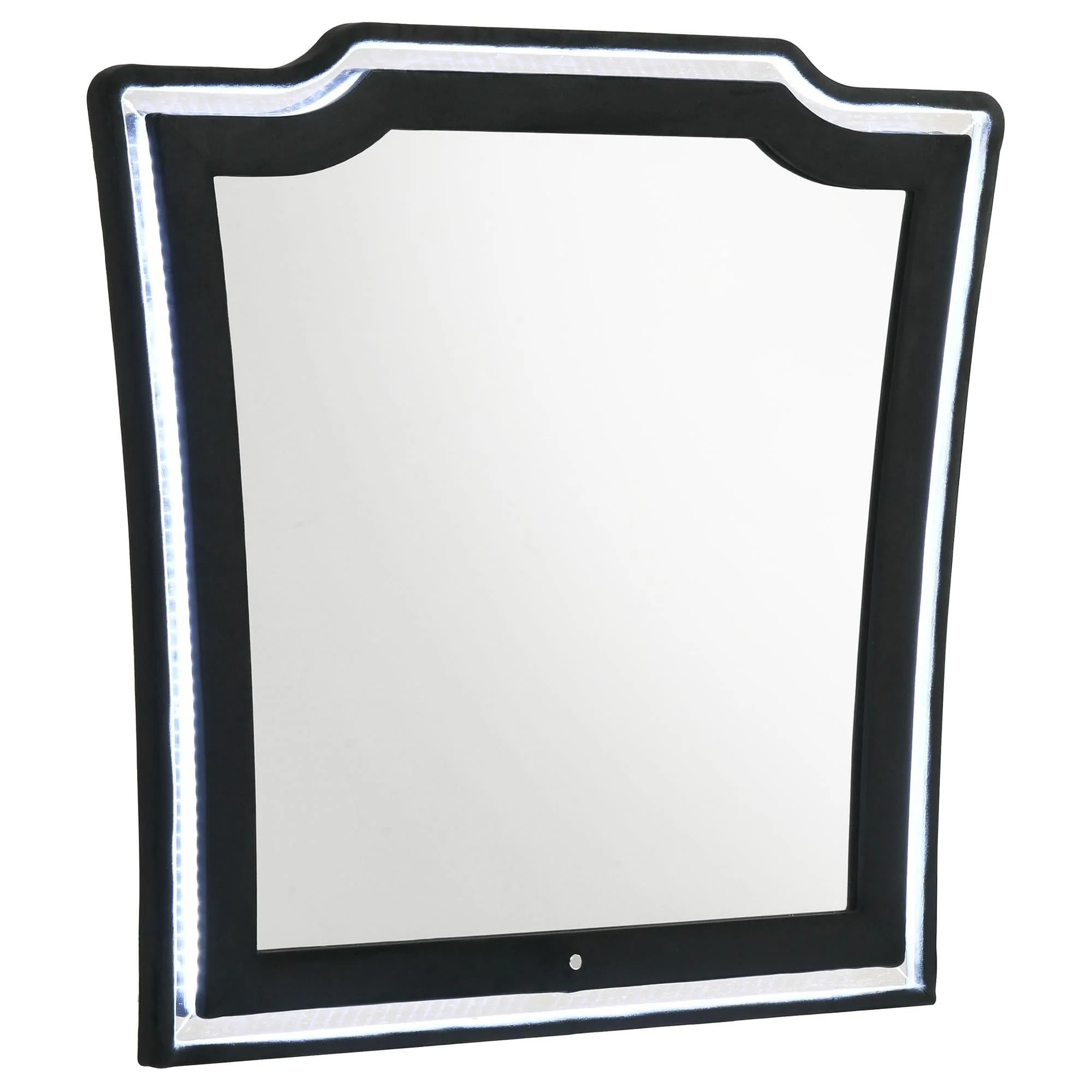 Lorient LED Dresser Mirror Black - Image 1