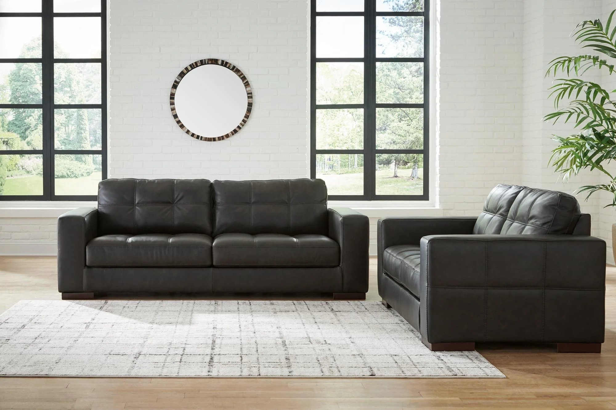 Luigi Thunder Sofa And Loveseat - Image 1