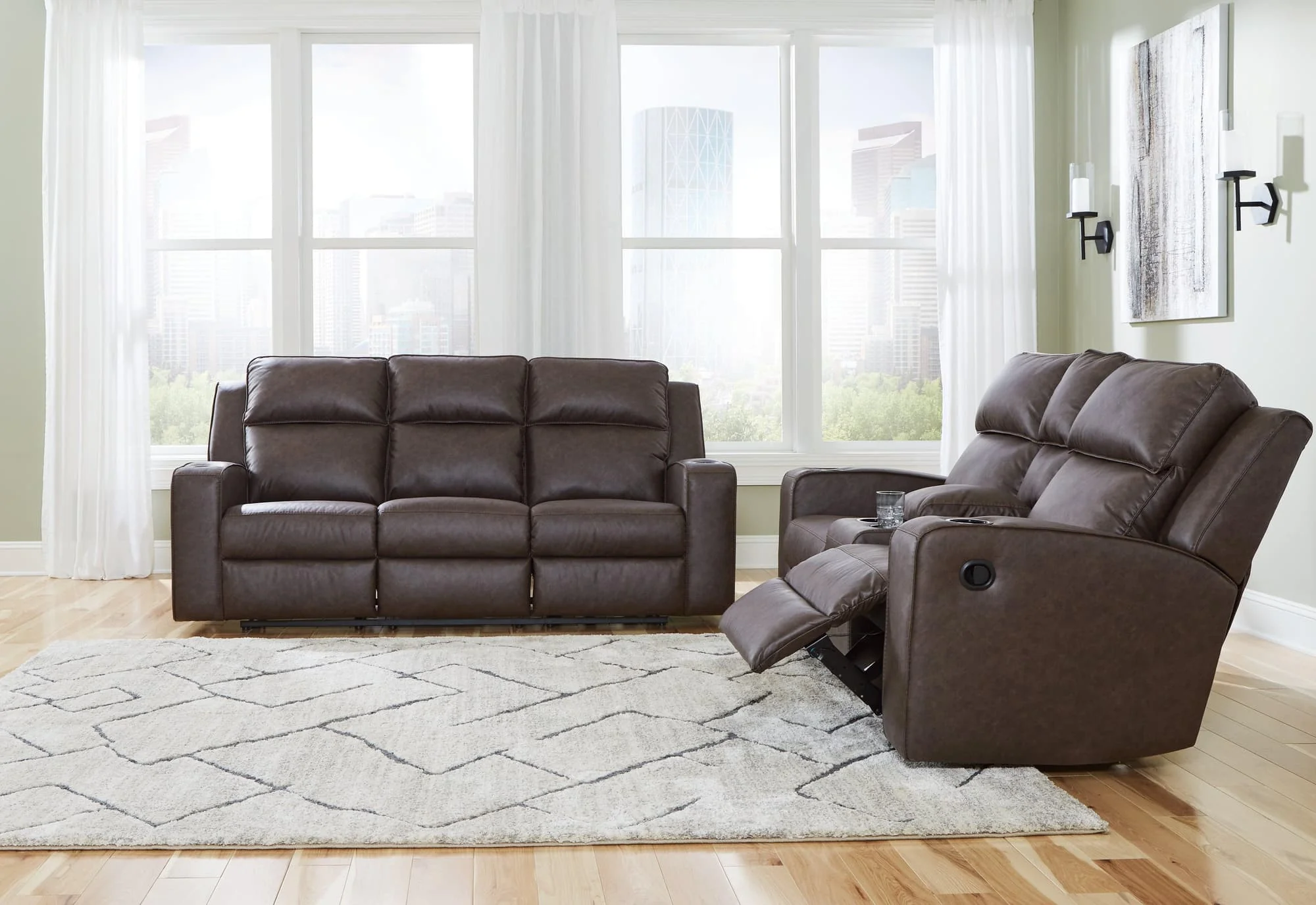 Lavenhorne Granite Sofa And Loveseat - Image 1