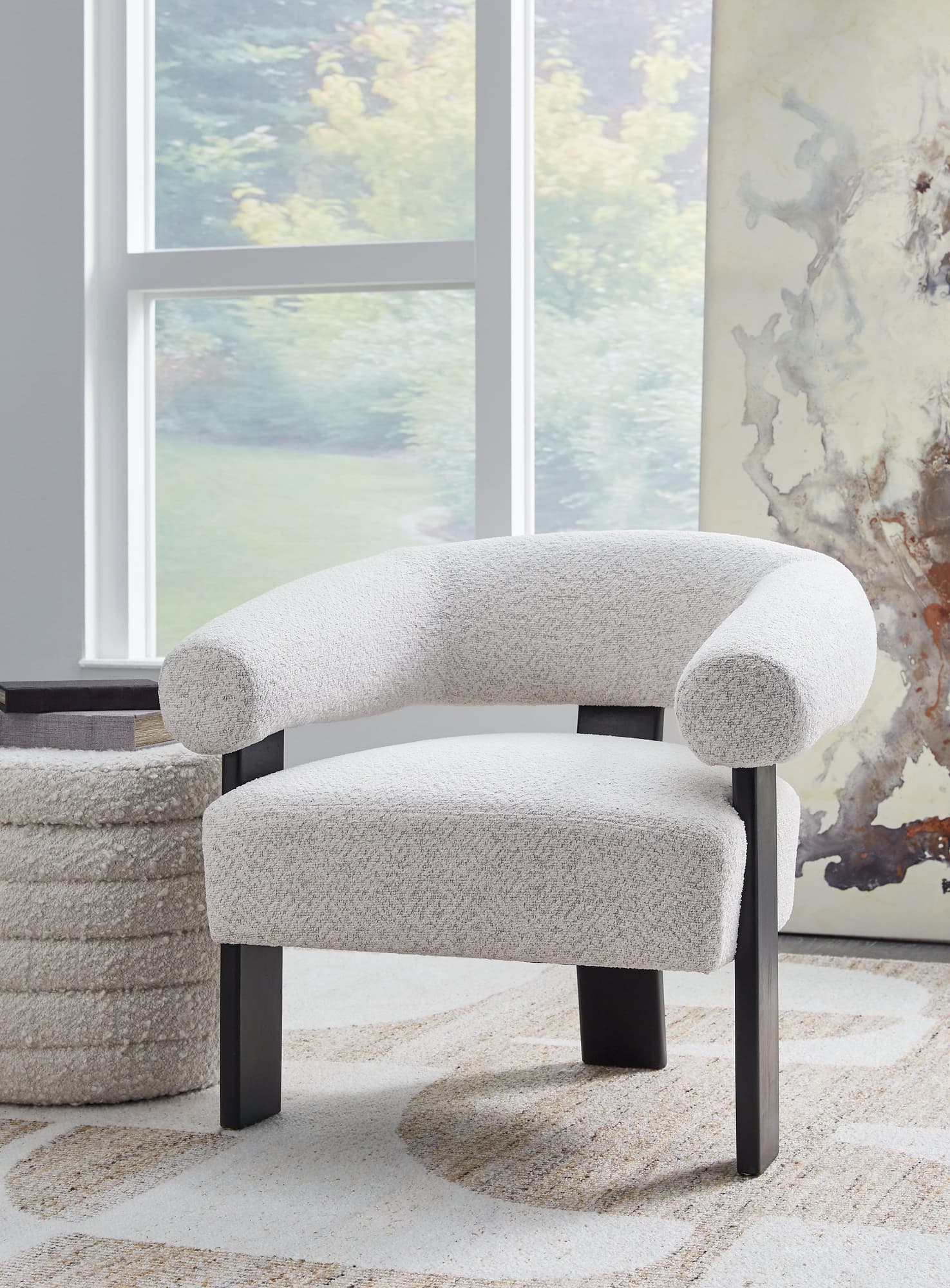 Dultish Snow Accent Chair - Image 1