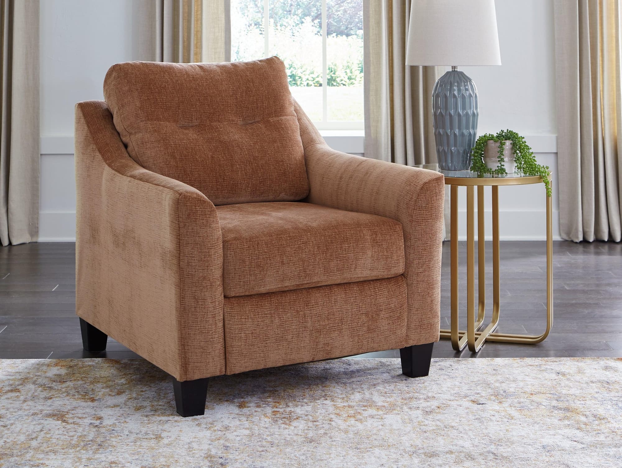 Amity Bay Clay Chenille Chair