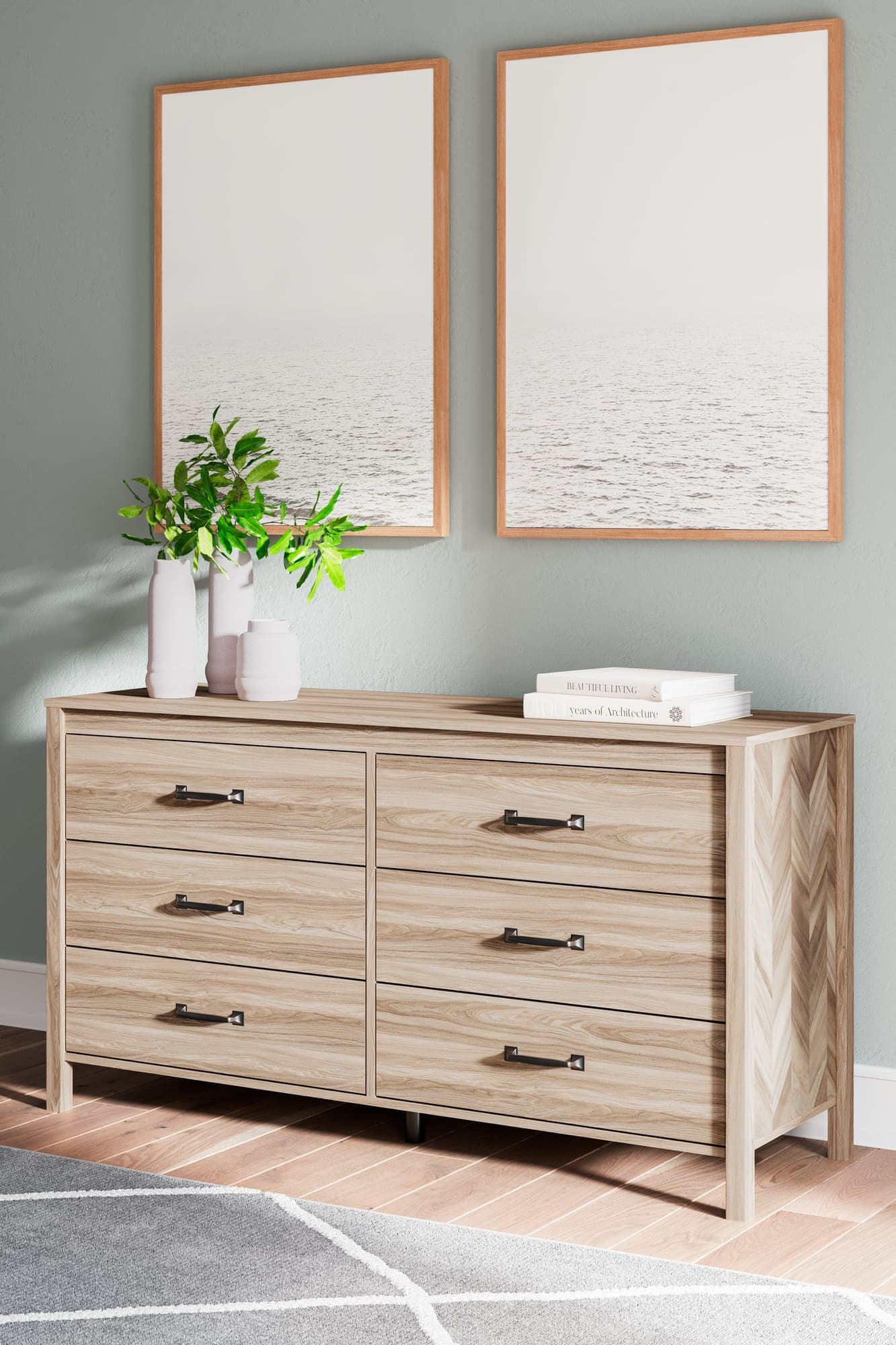 Battelle Tan Dresser - Image 1
