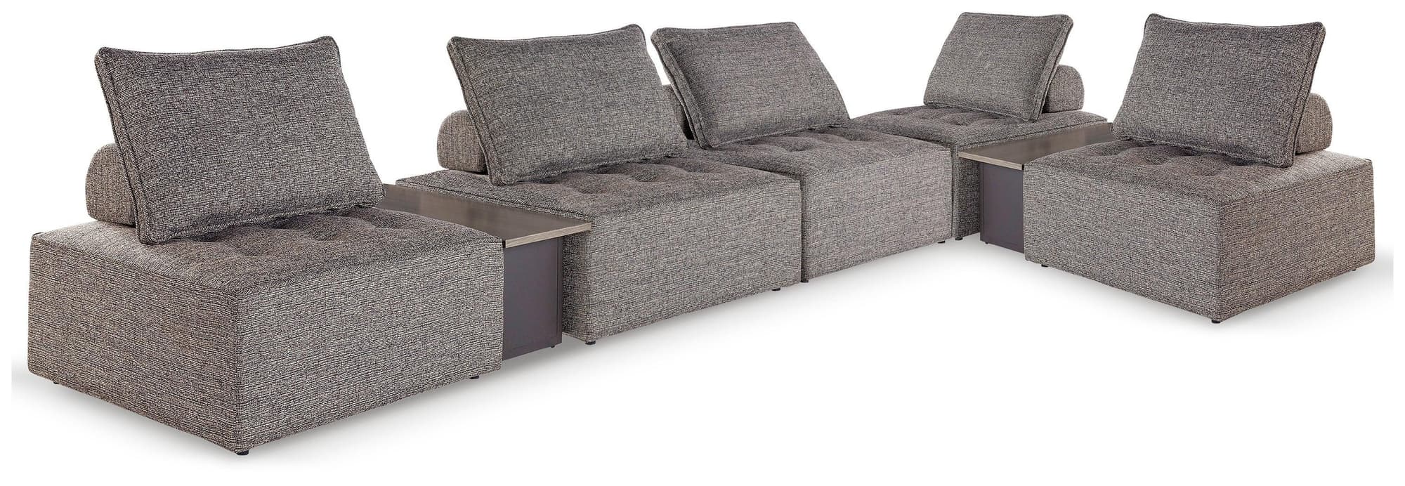 Bree Zee Brown 7-Piece Outdoor Modular Seating