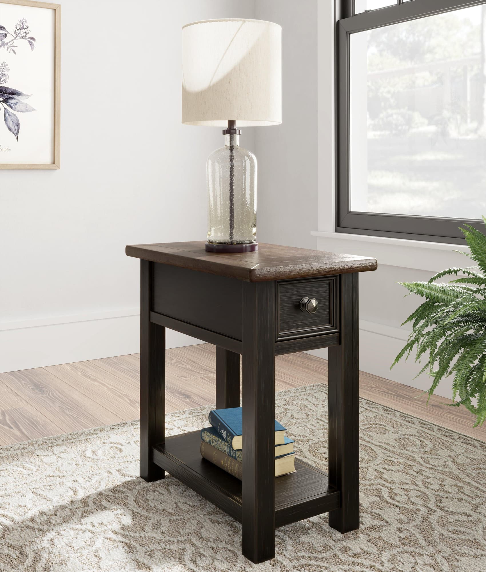 Tyler Grayish Brown Black Creek 2 End Tables