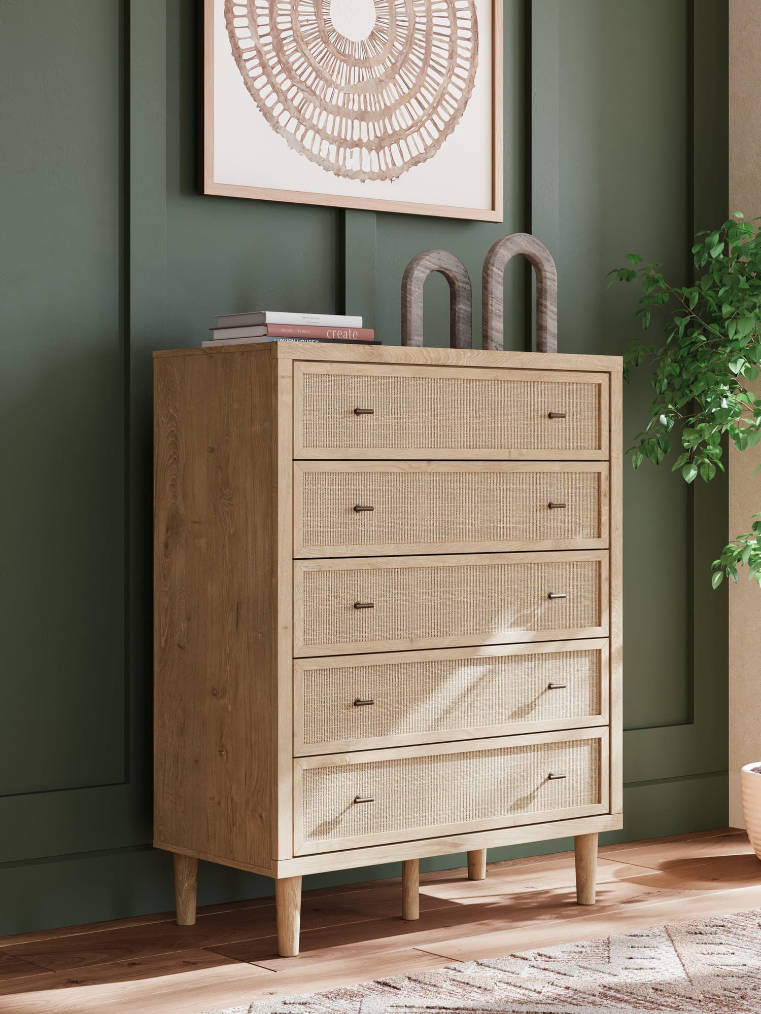 Cielden Two-Tone Chest Of Drawers - Image 1