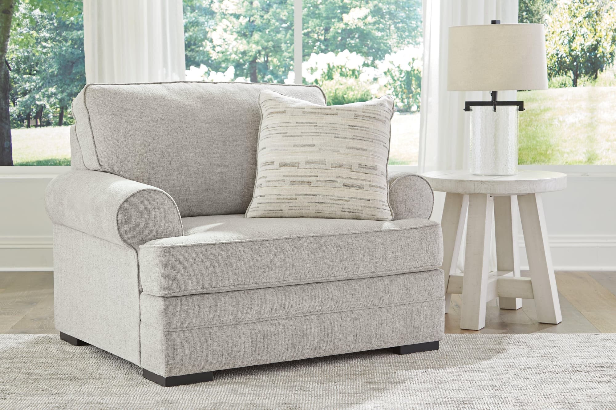 Eastonbridge Shadow Chenille Oversized Chair - Image 1