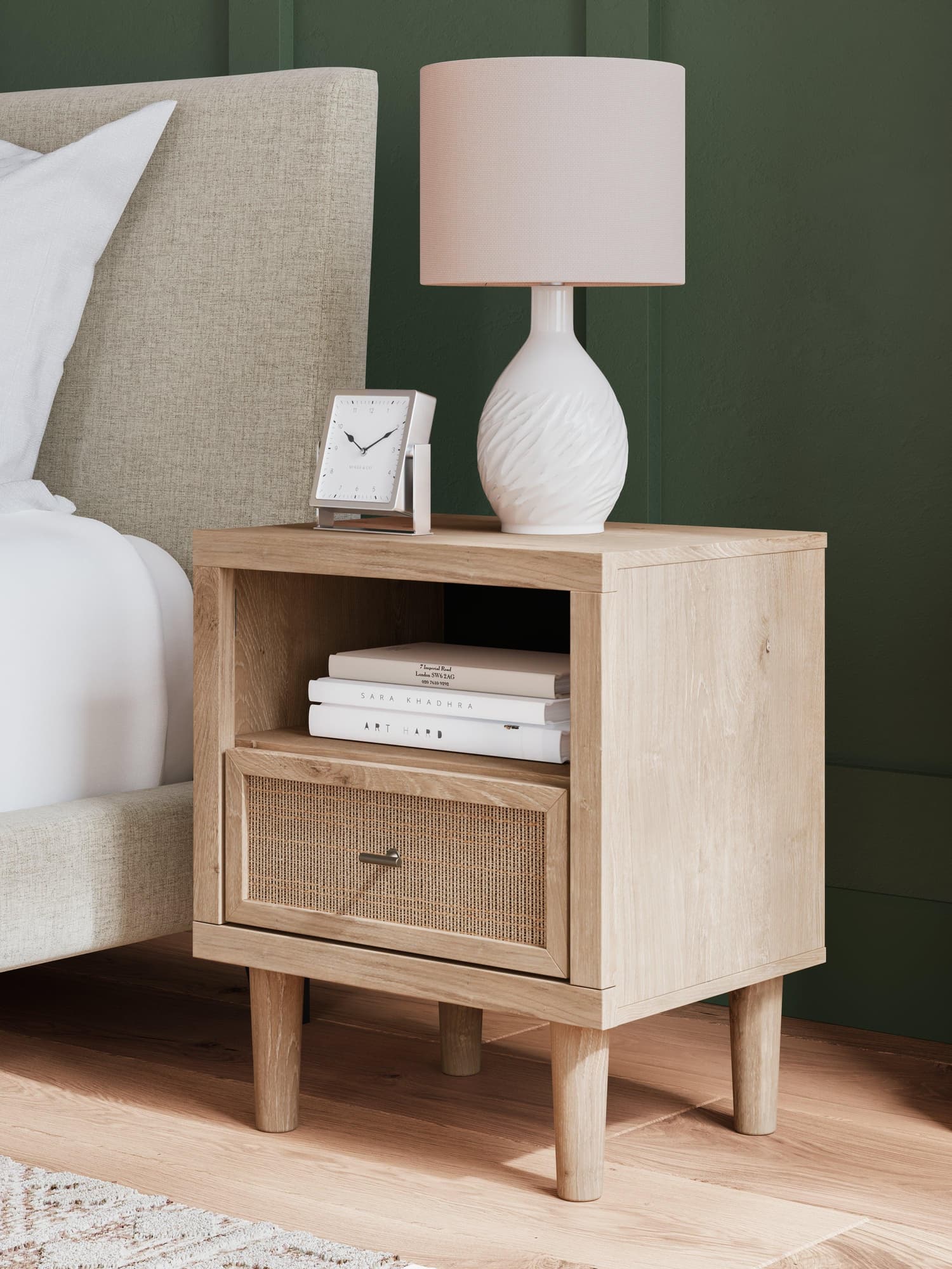 Cielden Two-Tone Nightstand - Image 1