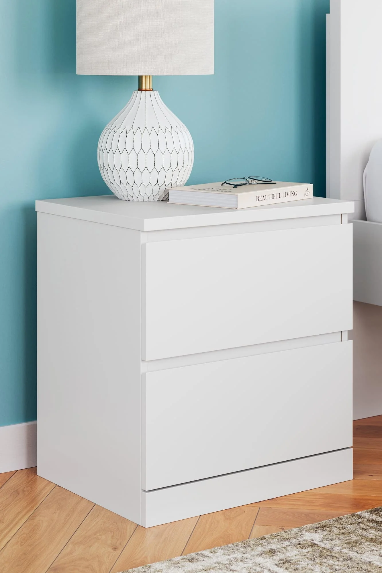 Onita White Nightstand - Image 1