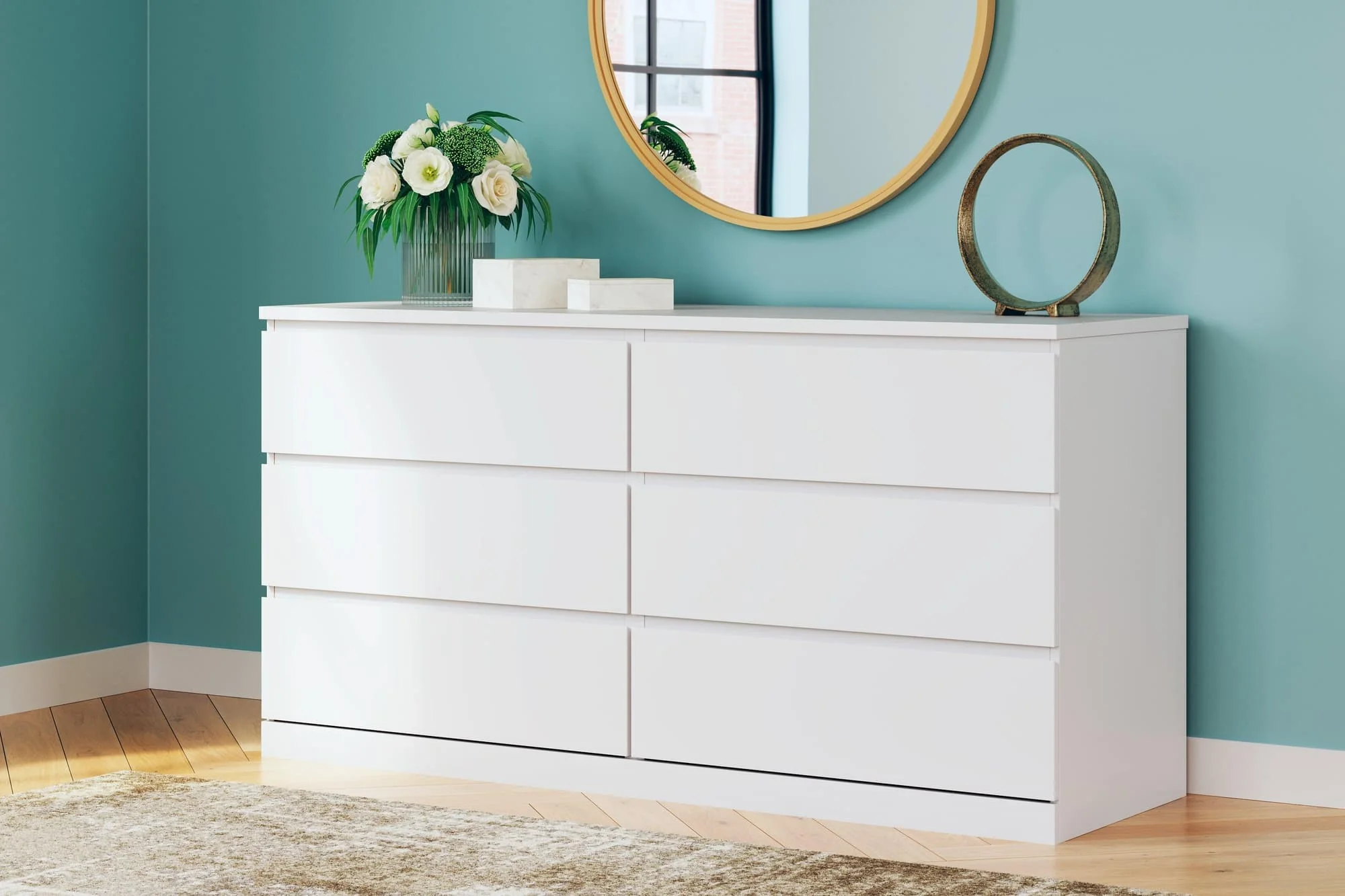 Onita White Dresser - Image 1