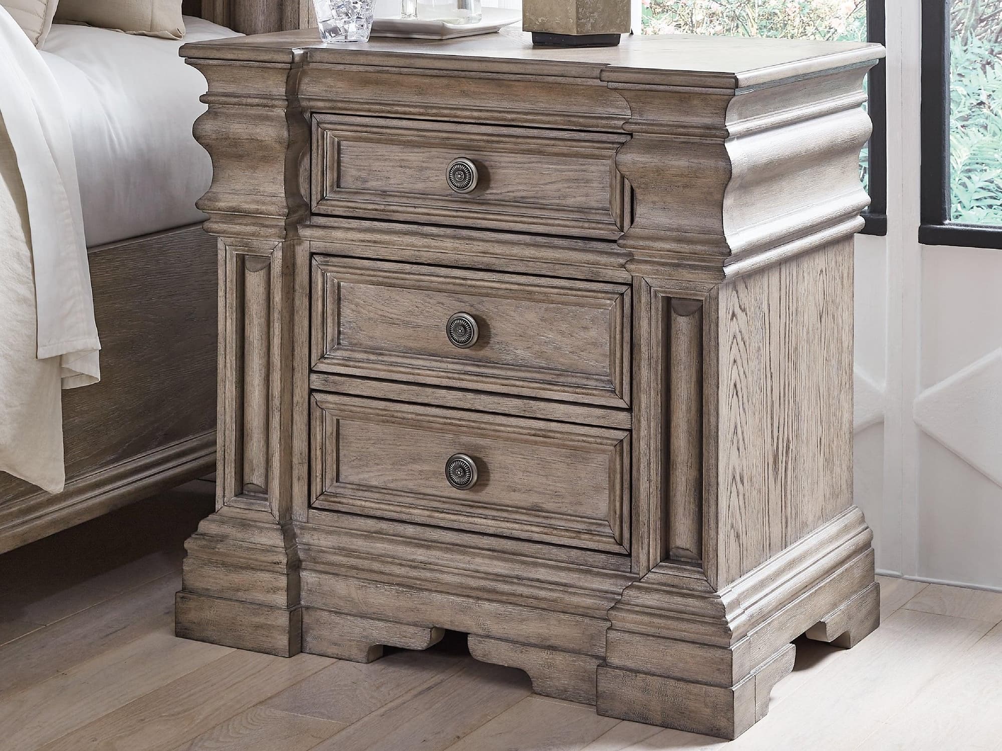 Blairhurst Light Grayish Brown Nightstand - Image 1