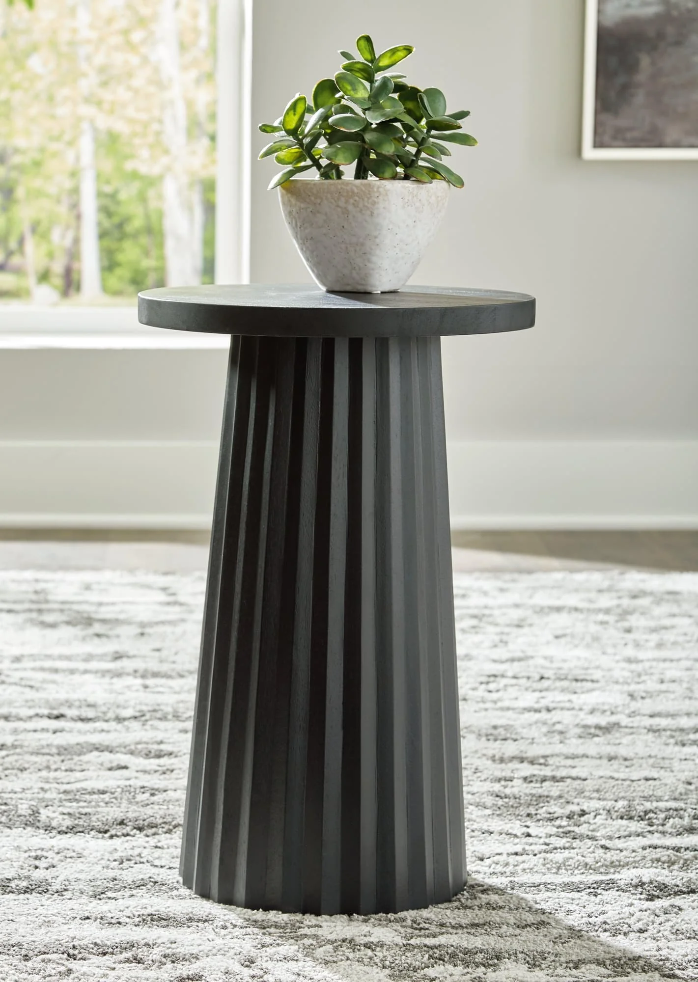 Ceilby Black Accent Table