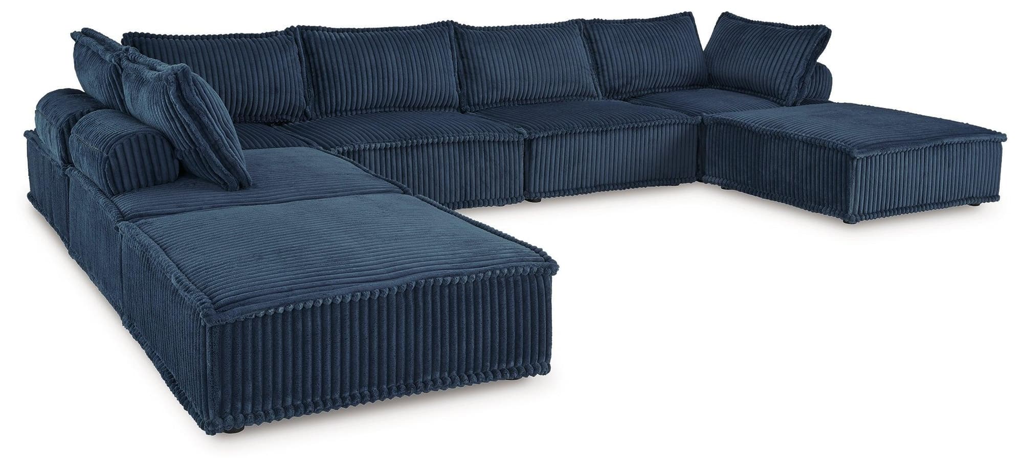 Bales Navy 7-Piece Modular Seating - Image 1
