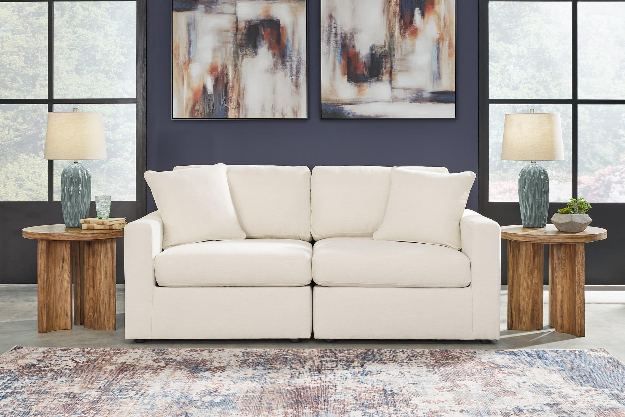 Modmax Oyster 2-Piece Sectional - Image 1