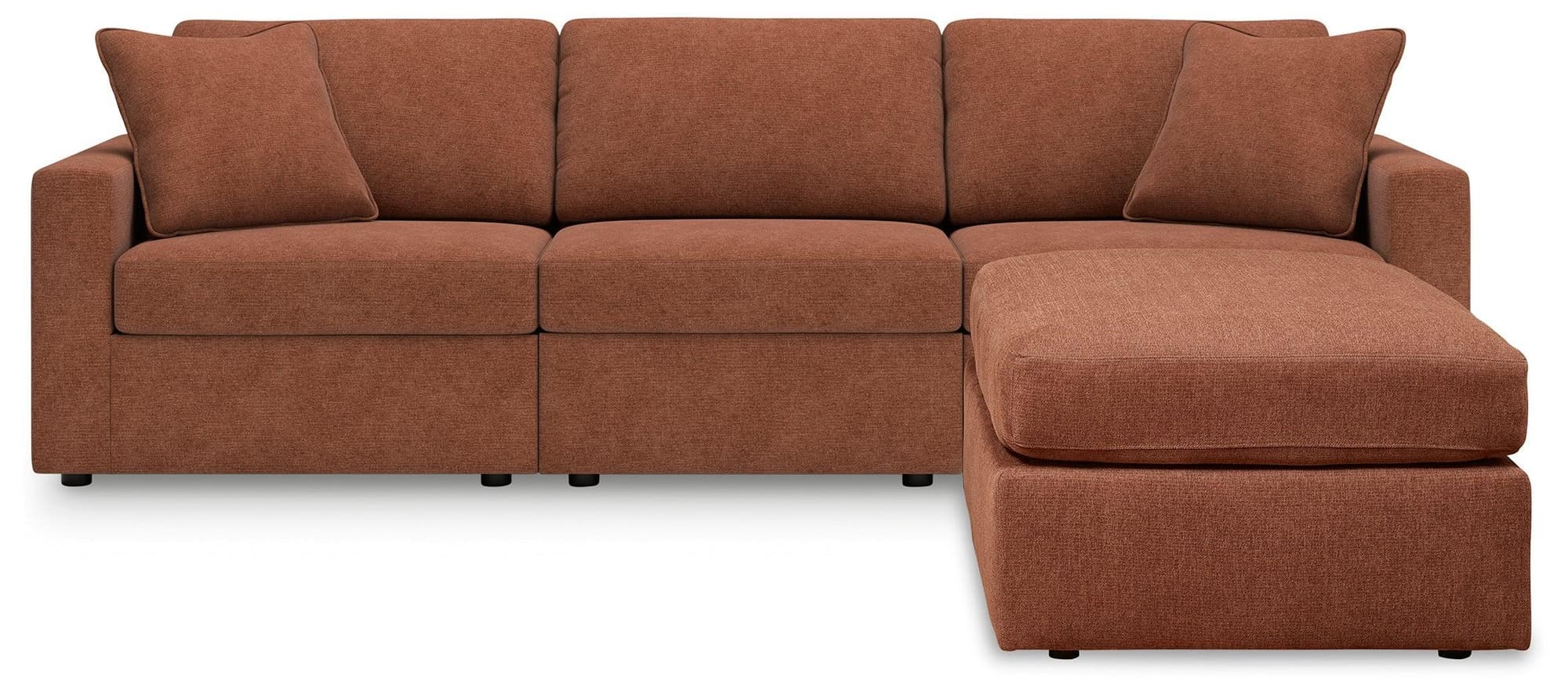 Modmax Spice 3-Piece Sectional With Ottoman - Image 1