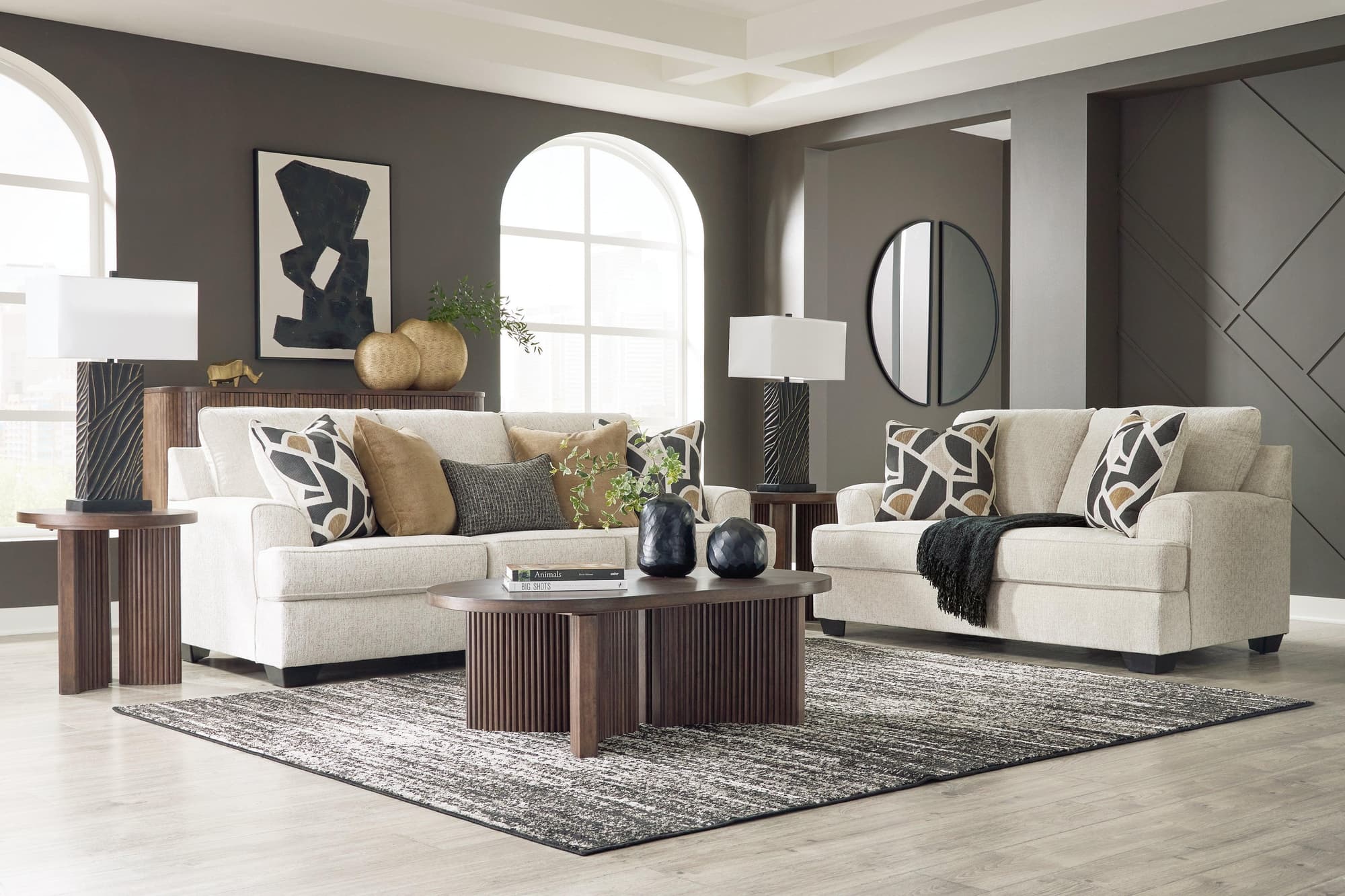 Heartcort Quartz Sofa And Loveseat - Image 1