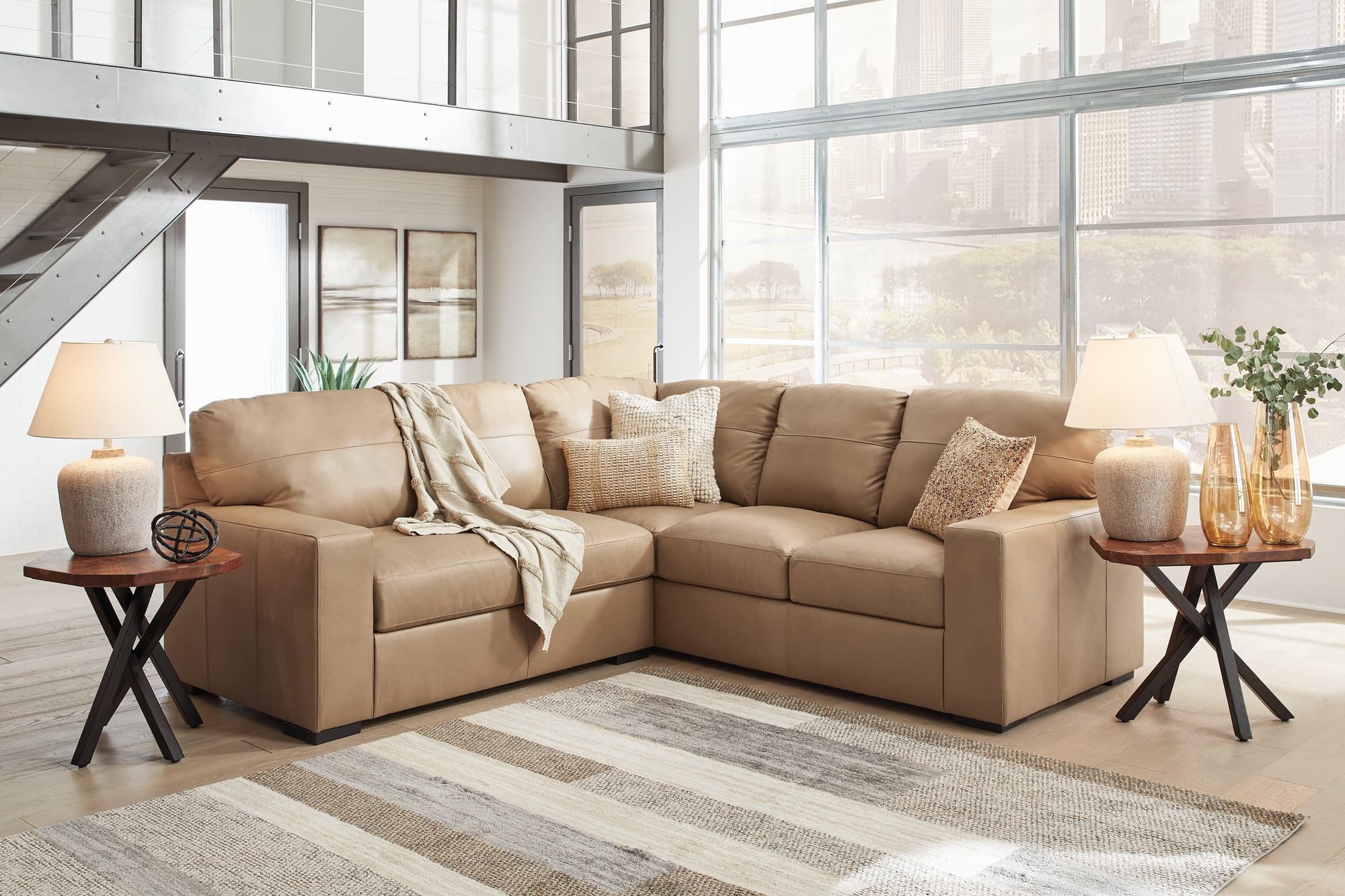 Bandon Toffee 2-Piece Sectional - Image 1