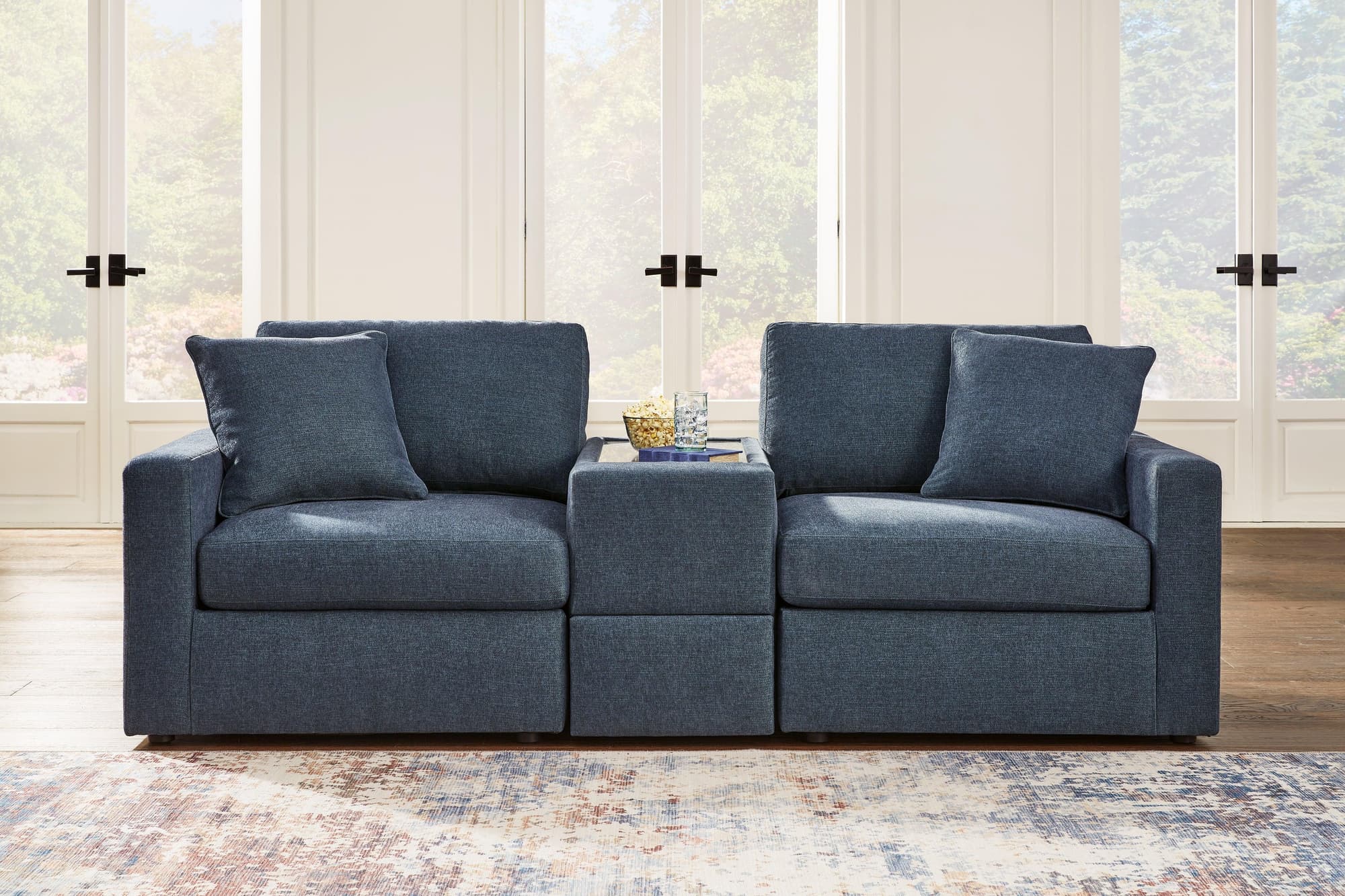 Modmax Ink Nuvella® 3-Piece Sectional - Image 1