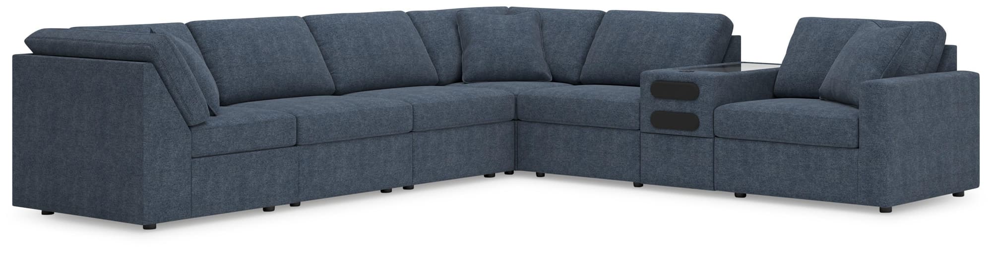 Modmax Ink Nuvella® 7-Piece Sectional - Image 1