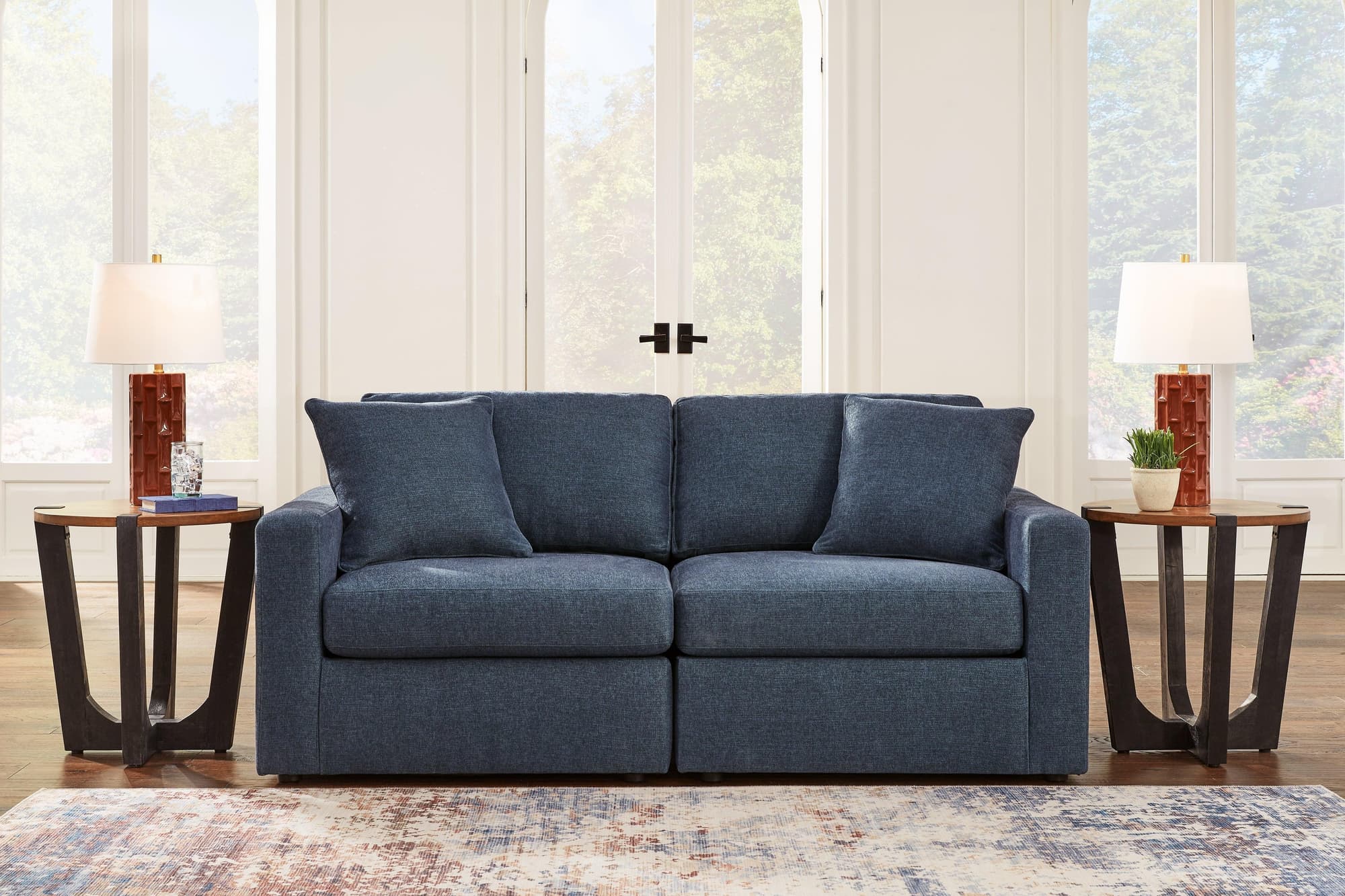 Modmax Ink Nuvella® 2-Piece Sectional - Image 1