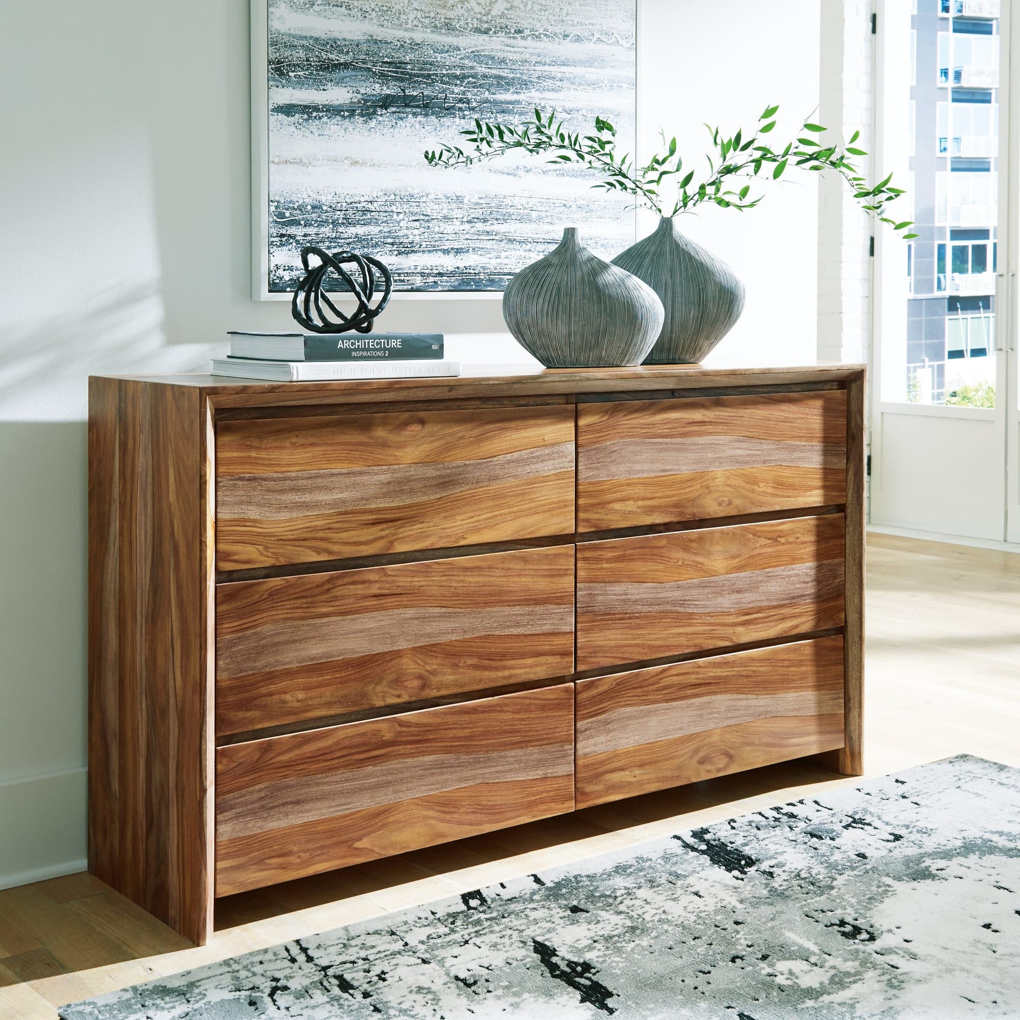 Dressonni Brown Dresser - Image 1