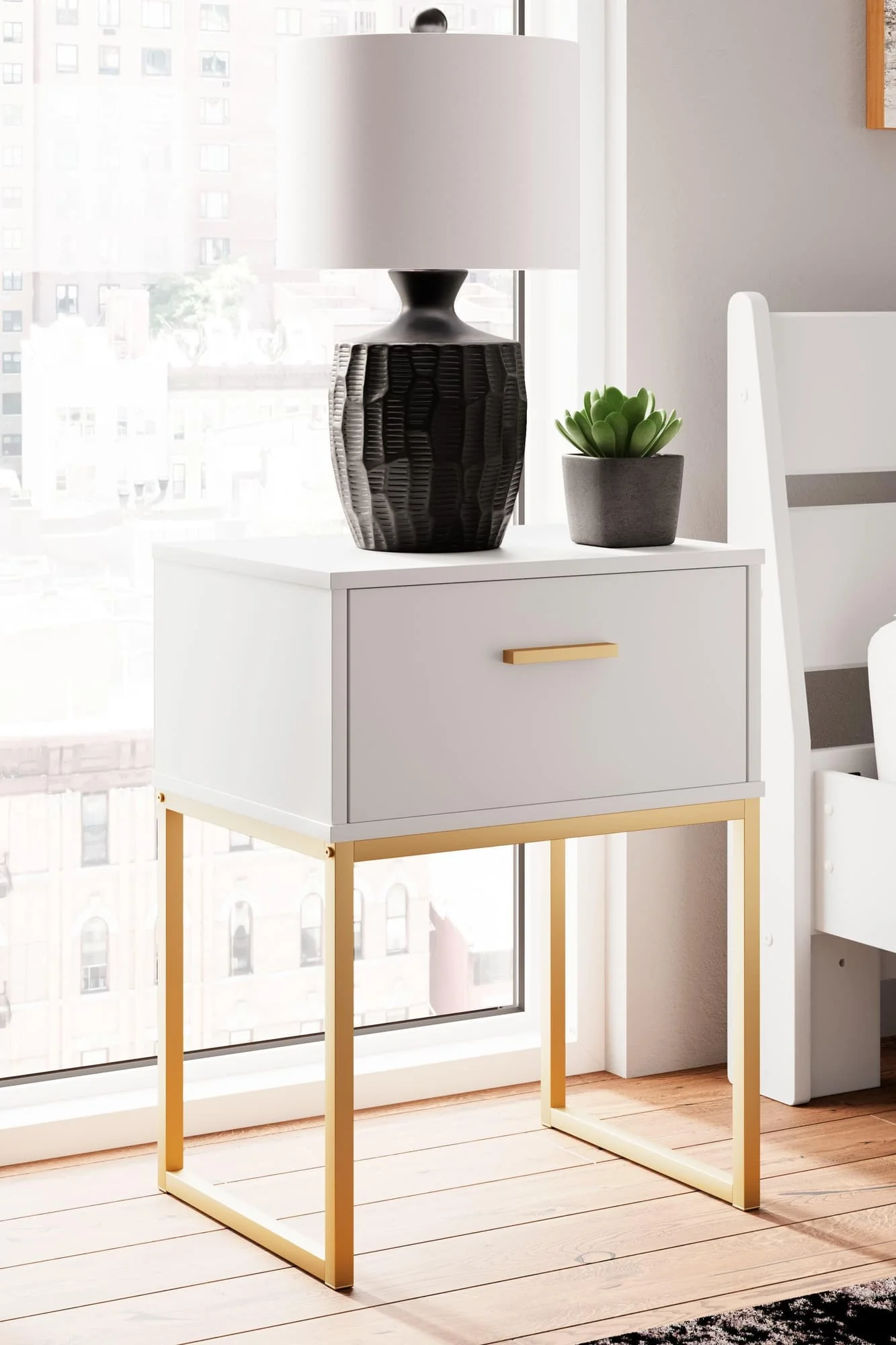 Socalle Two-tone Nightstand - Image 1