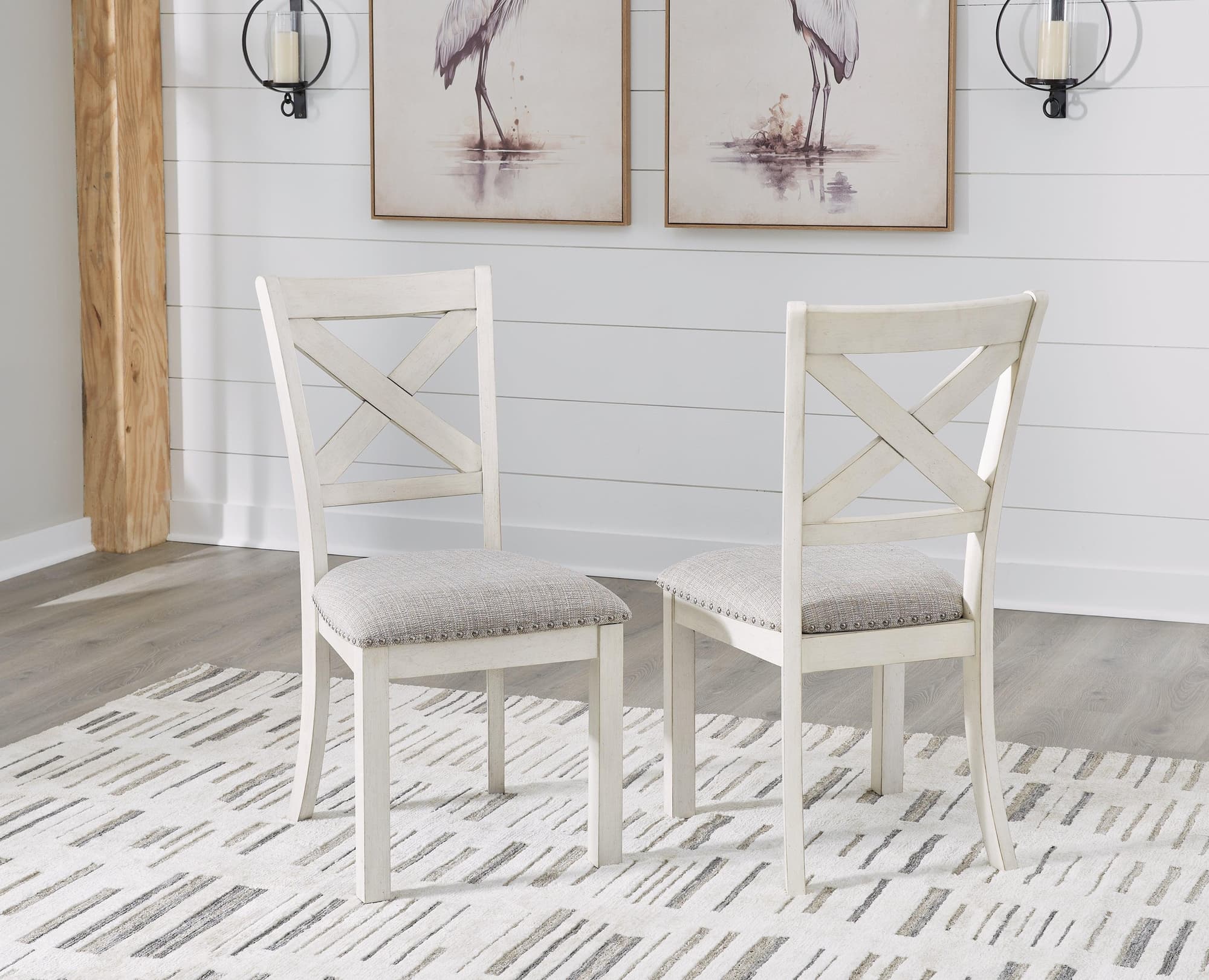Robbinsdale Antique White Dining Chair - Image 1