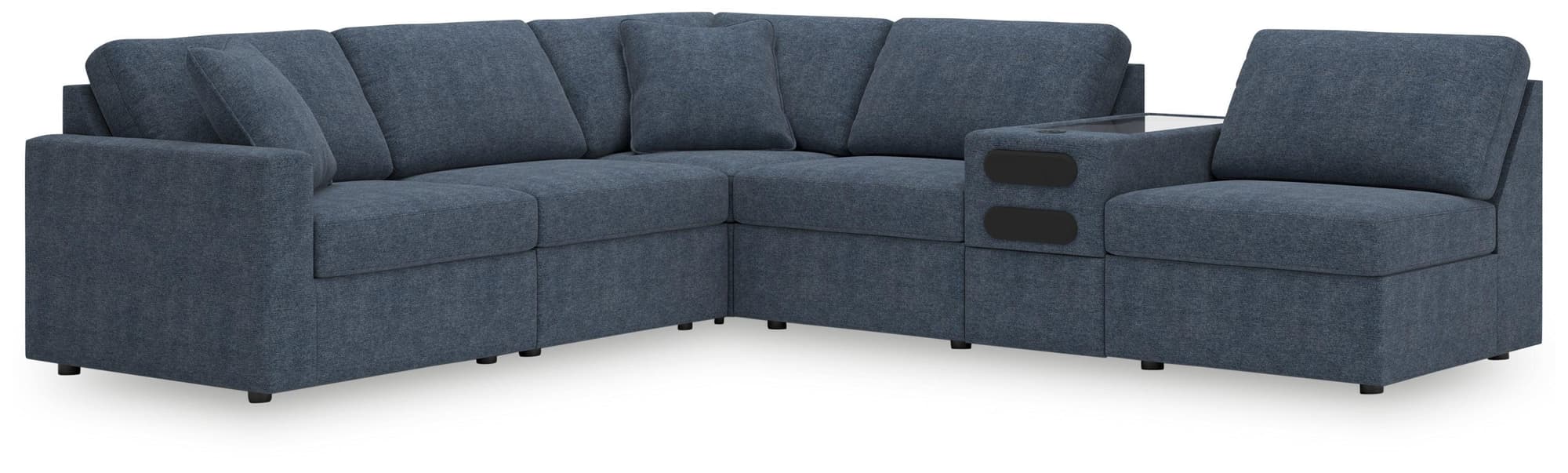 Modmax Ink Performance Fabric,Next-Gen Nuvella™ 6-Piece Sectional - Image 1