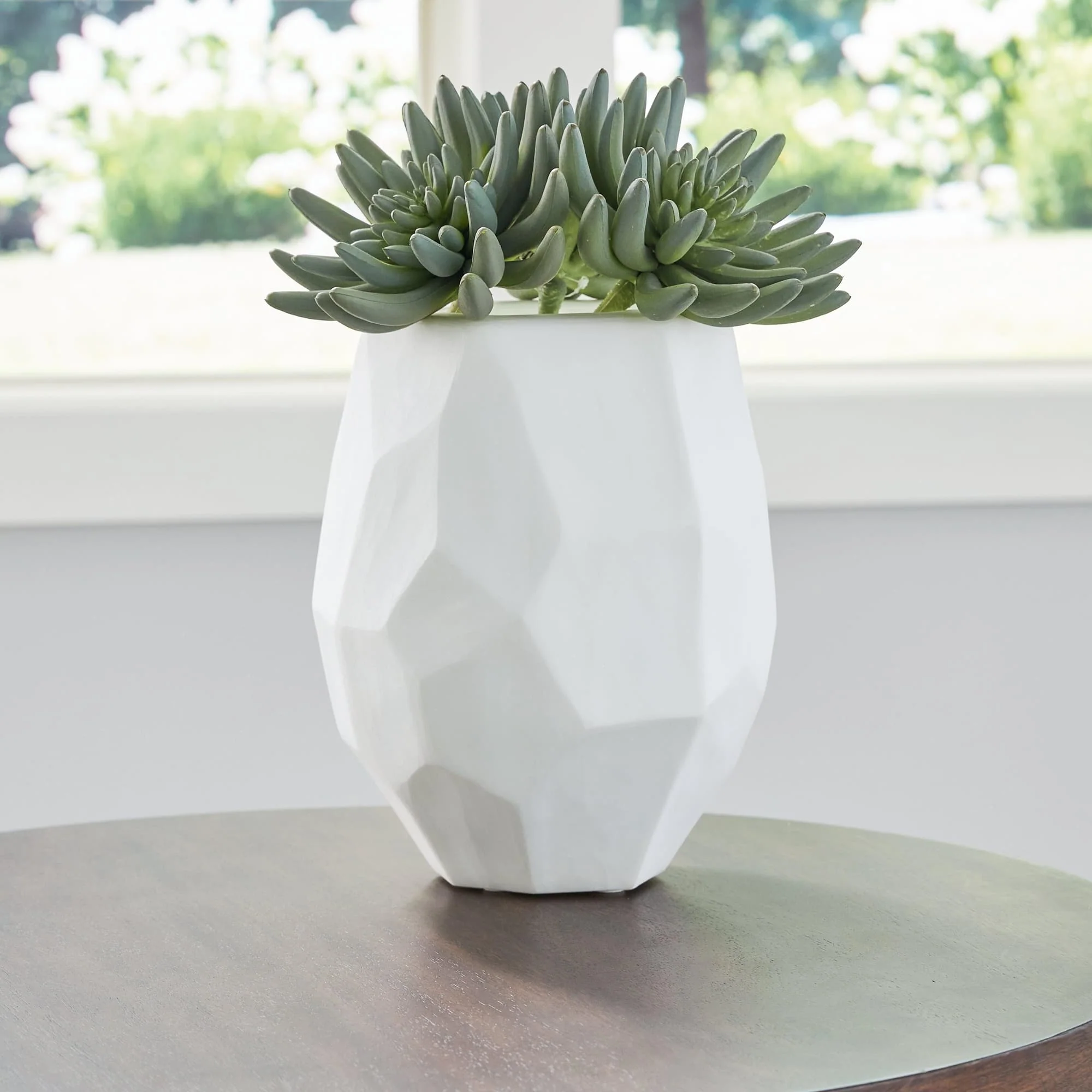 Karenton White Vase - Image 1